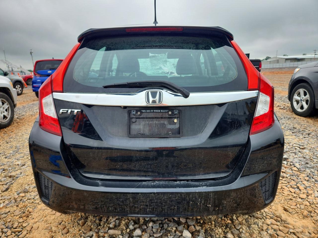 2015 Honda Fit Ex Black vin: 3HGGK5H87FM776665