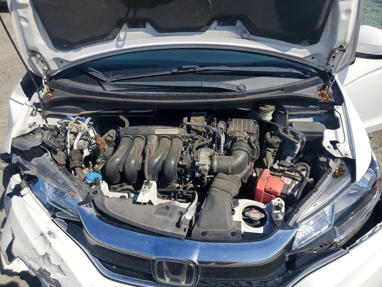 2018 Honda Fit Ex White vin: 3HGGK5H87JM707614