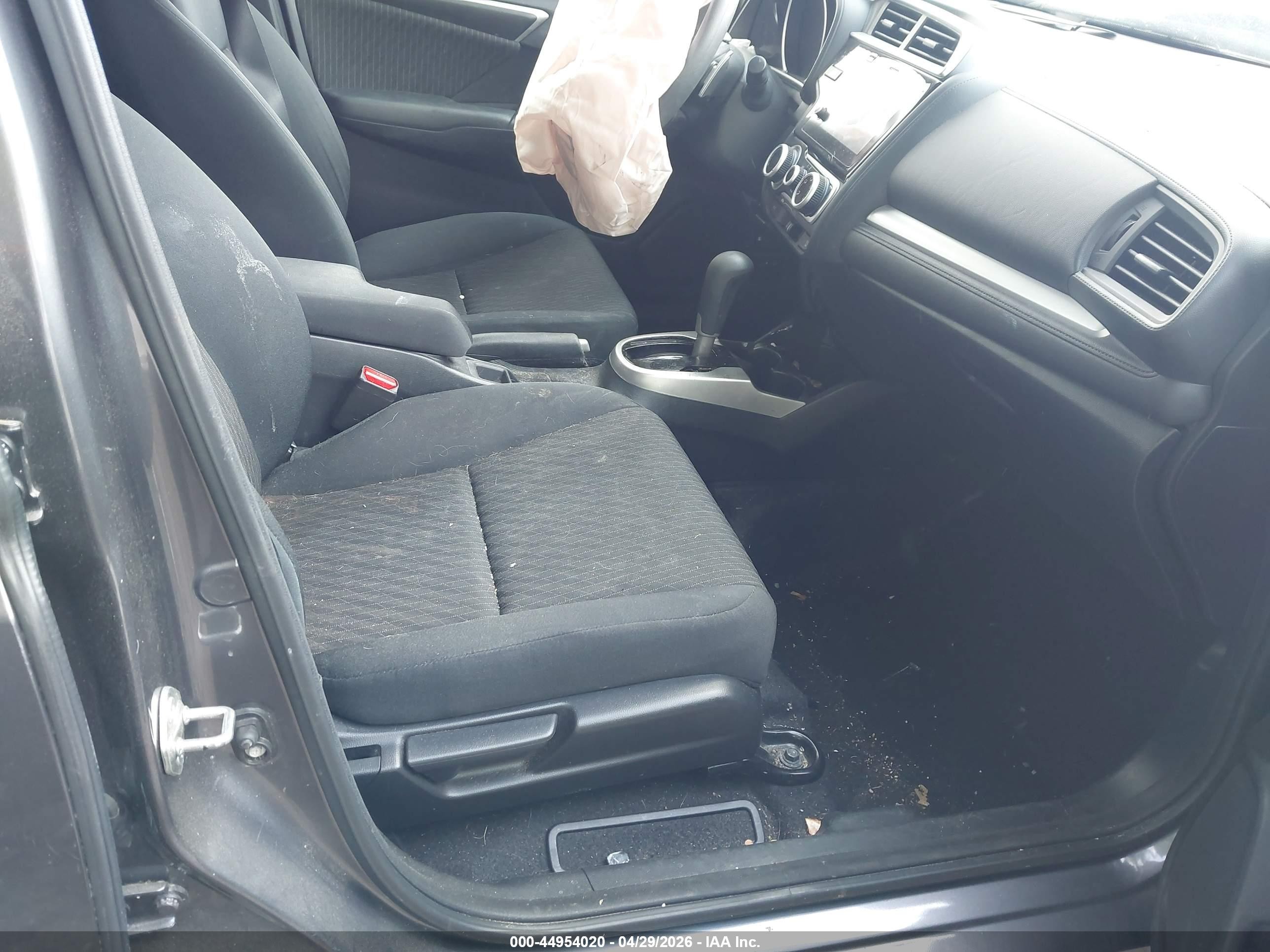 2019 Honda Fit Ex Серый vin: 3HGGK5H87KM719229