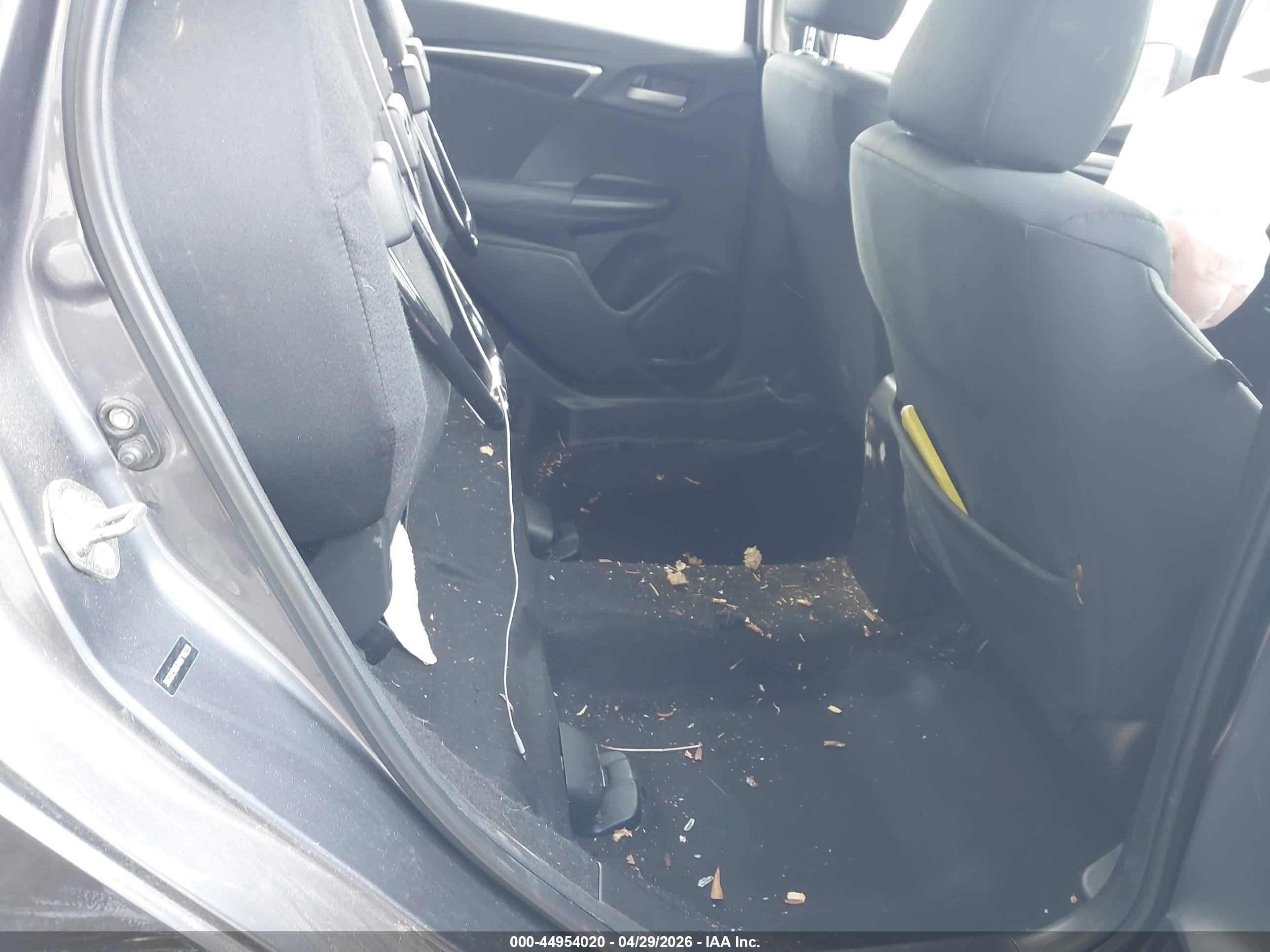 2019 Honda Fit Ex Серый vin: 3HGGK5H87KM719229