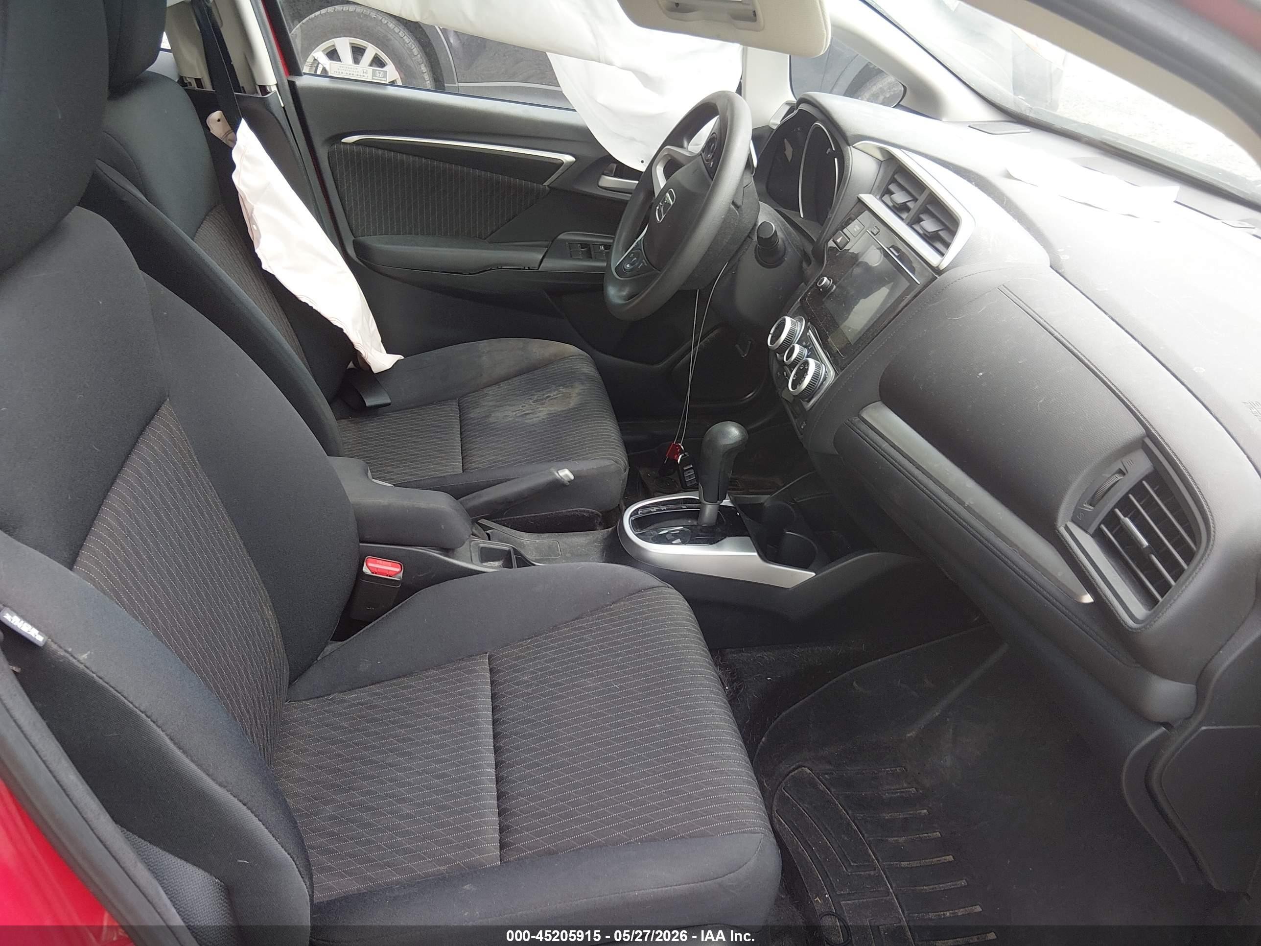 2020 Honda Fit Ex Red vin: 3HGGK5H87LM728725