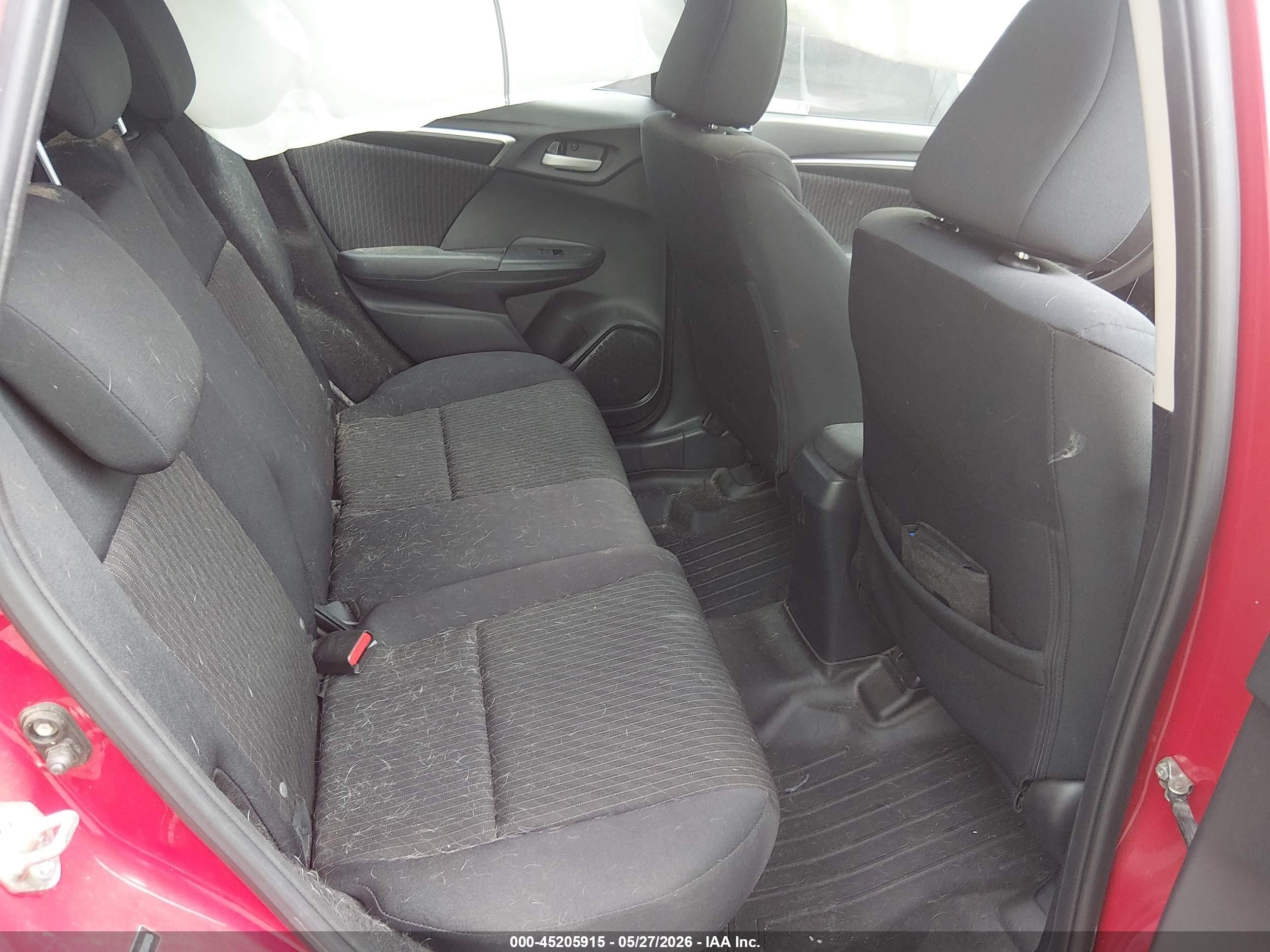 2020 Honda Fit Ex Red vin: 3HGGK5H87LM728725