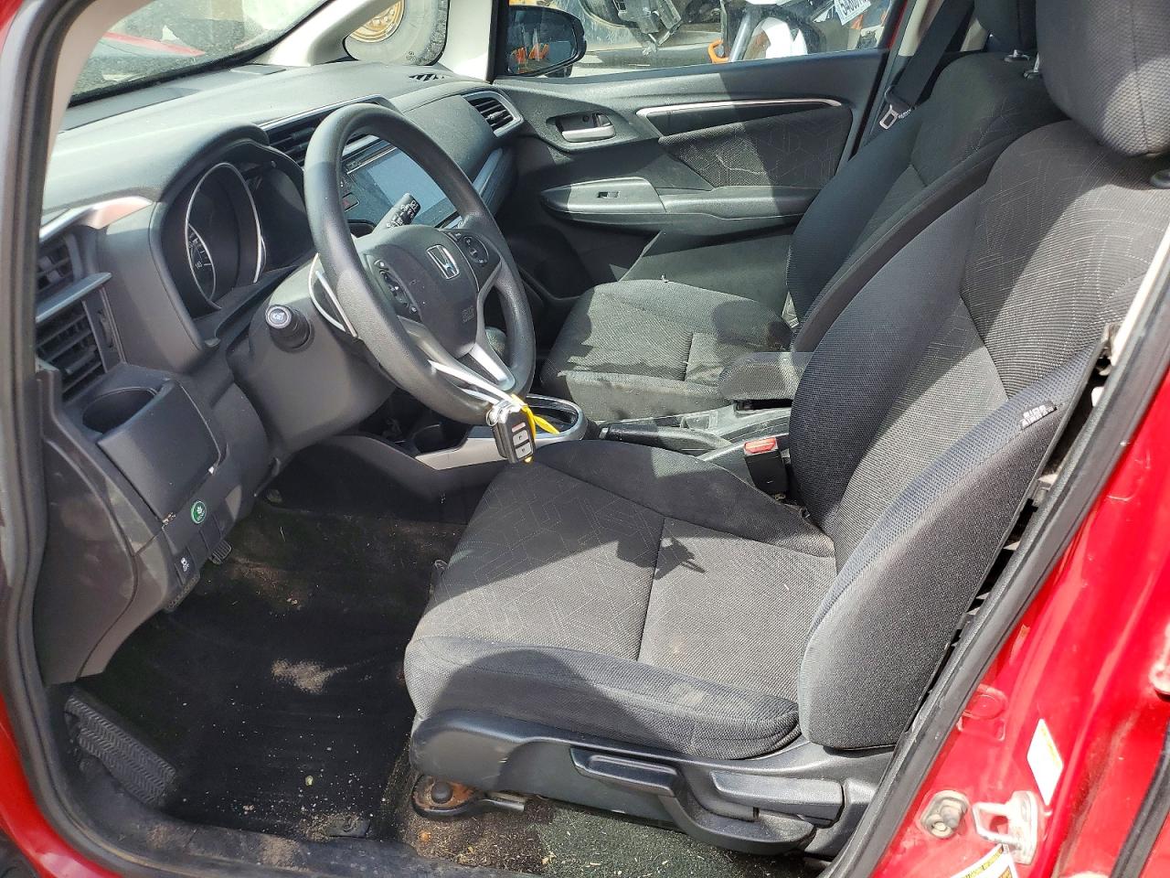 2015 Honda Fit Ex Red vin: 3HGGK5H88FM702218
