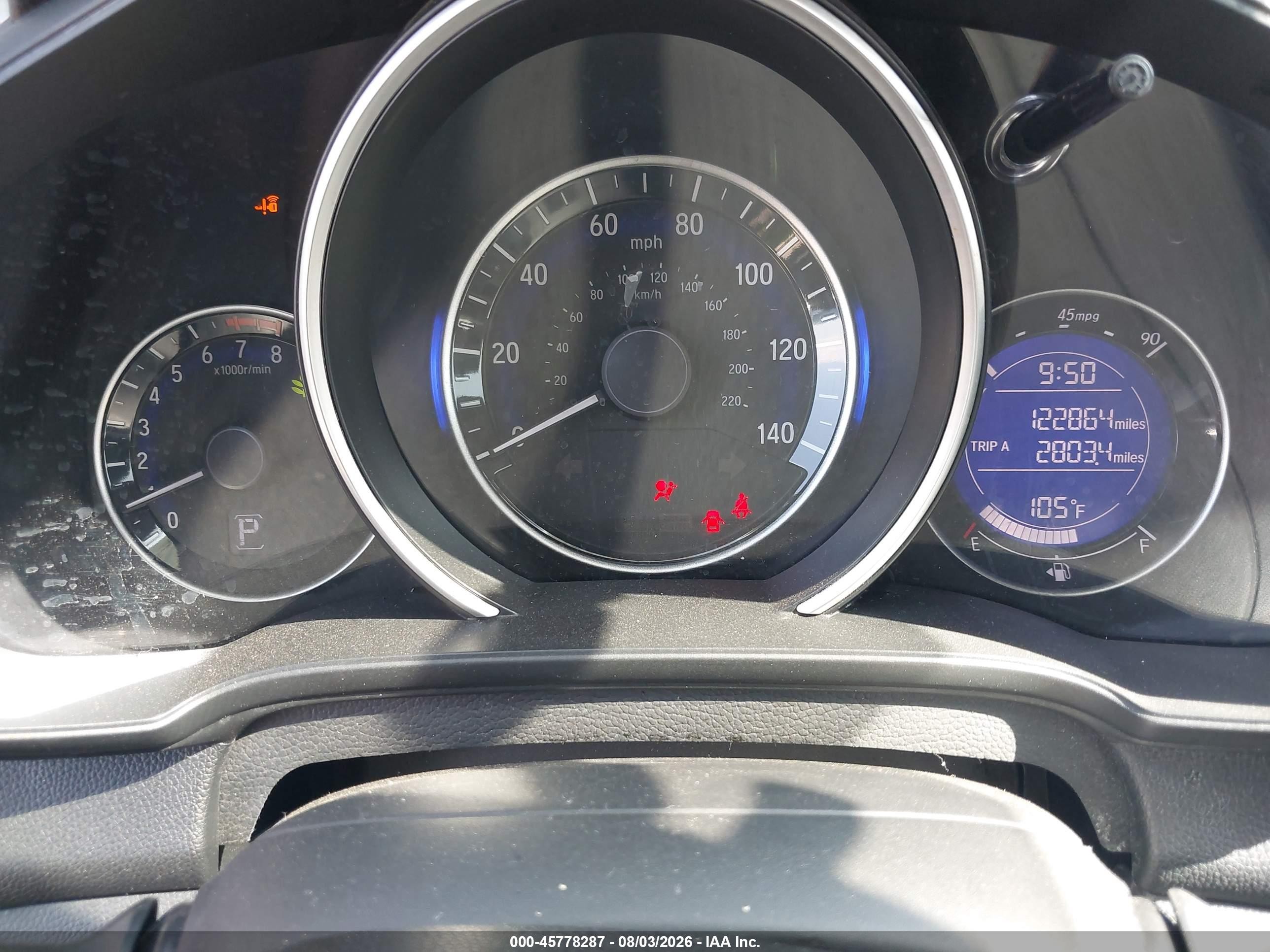 2015 Honda Fit Ex/ex-l Red vin: 3HGGK5H88FM702221