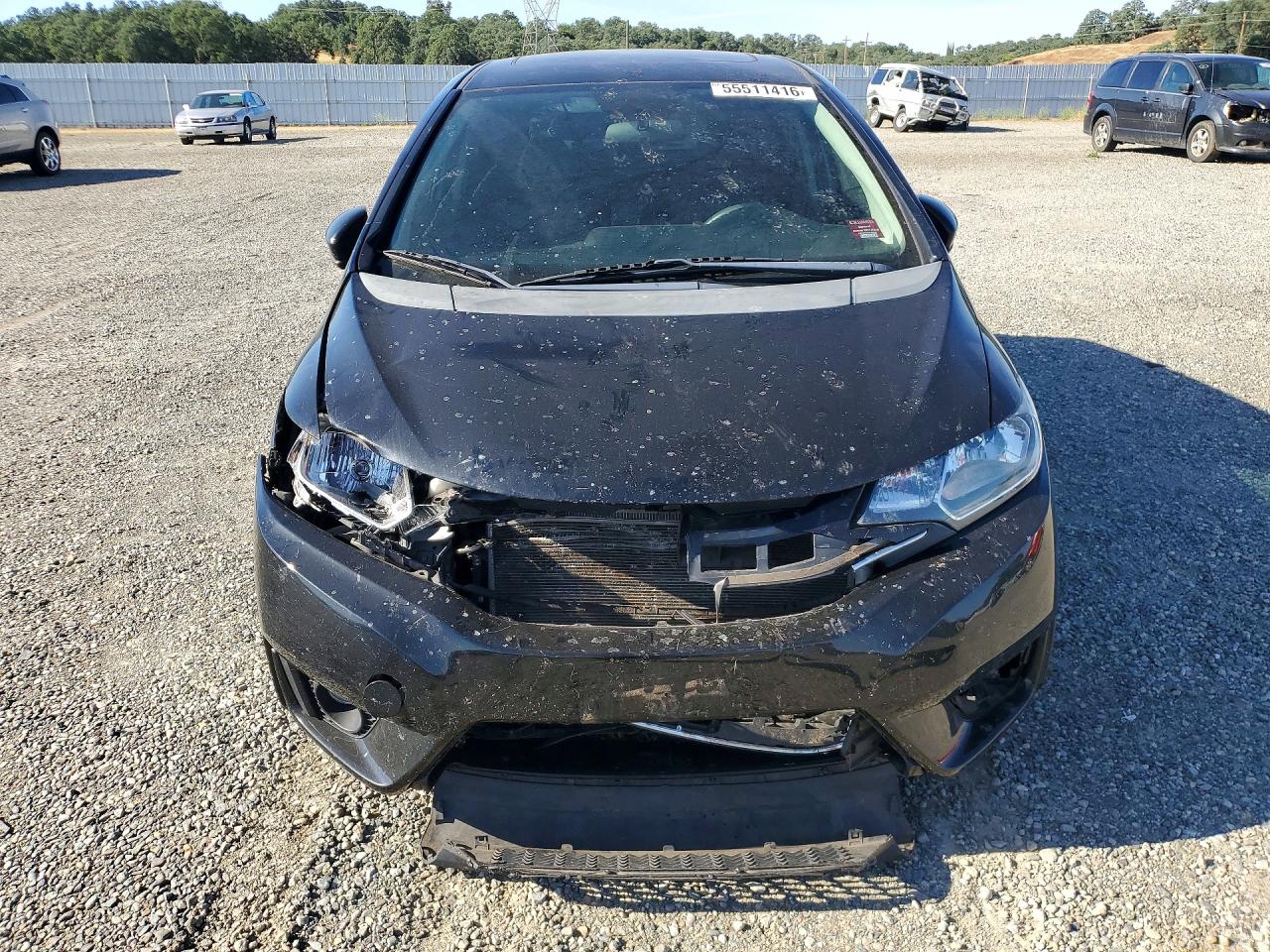2015 Honda Fit Ex Black vin: 3HGGK5H88FM703756
