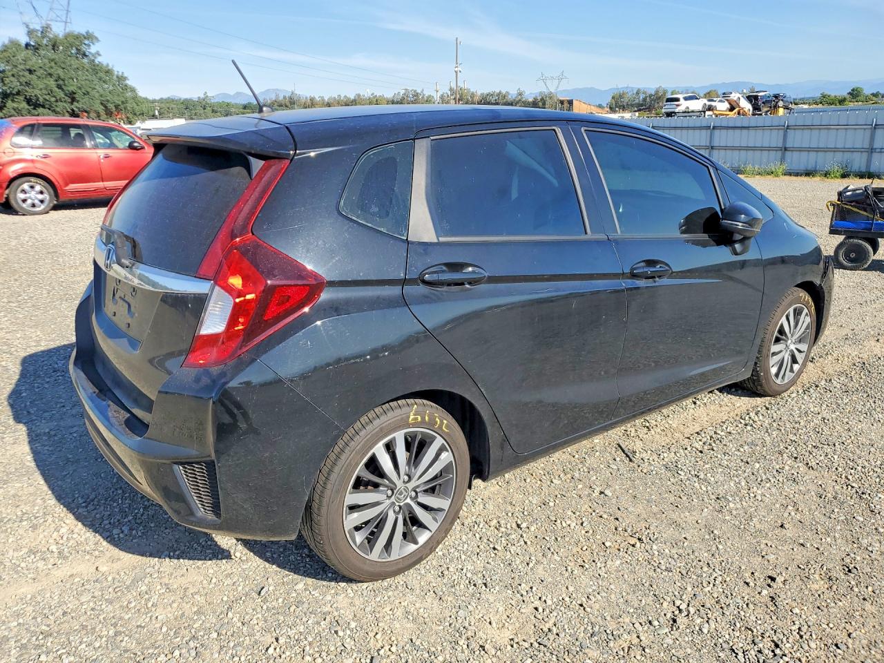 2015 Honda Fit Ex Black vin: 3HGGK5H88FM703756
