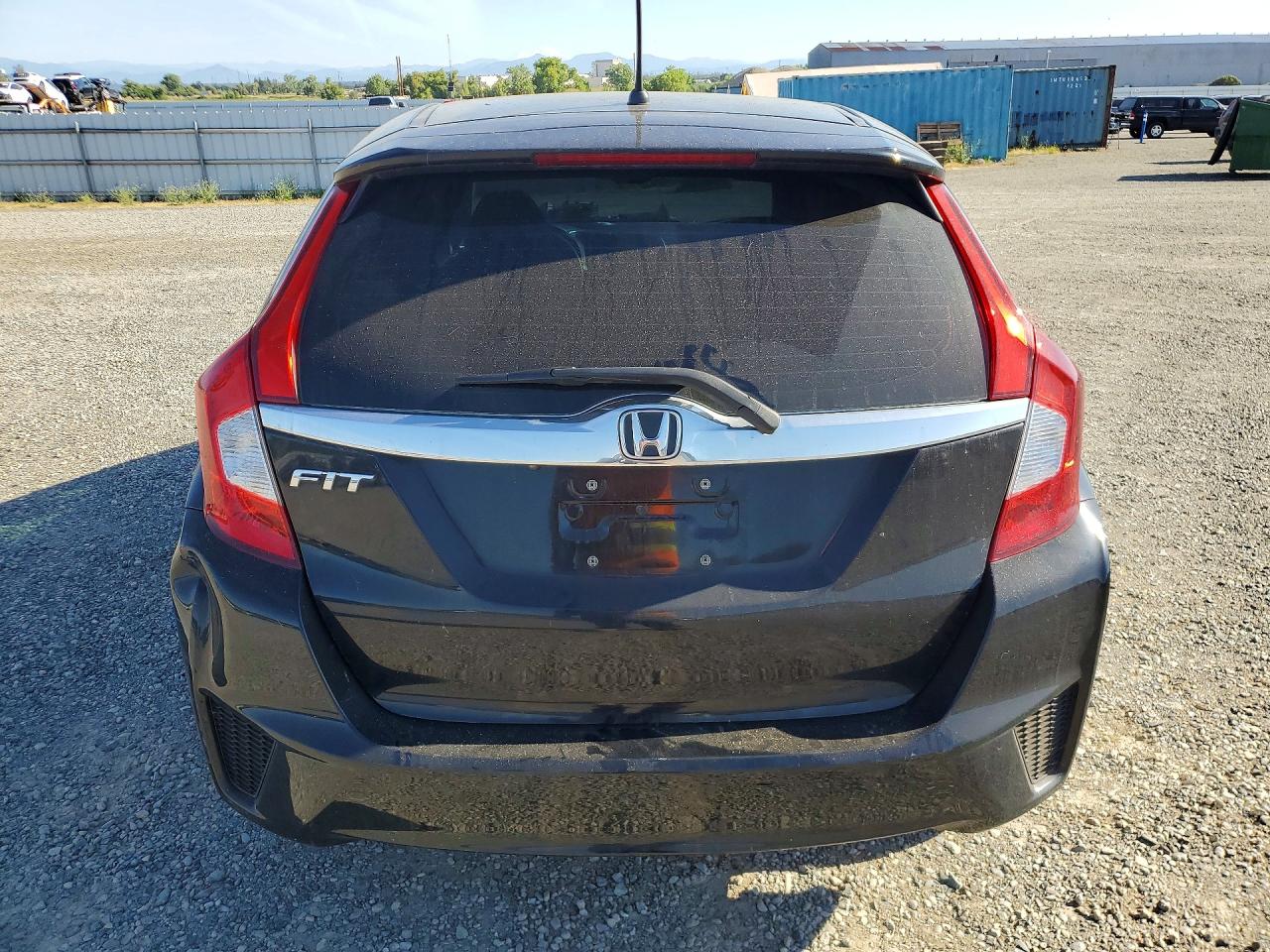2015 Honda Fit Ex Black vin: 3HGGK5H88FM703756