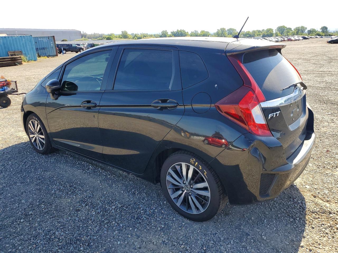 2015 Honda Fit Ex Black vin: 3HGGK5H88FM703756