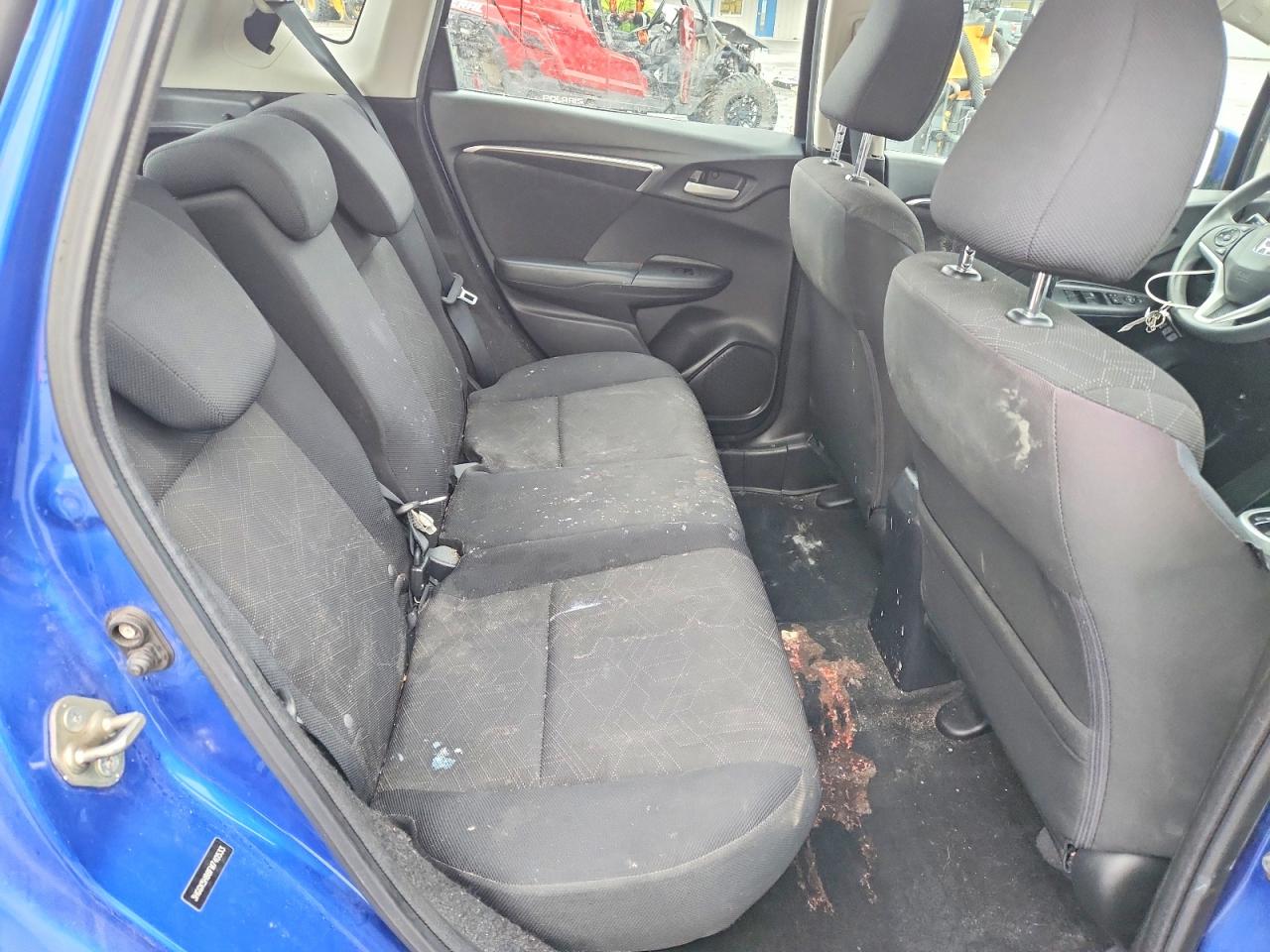 2015 Honda Fit Ex Blue vin: 3HGGK5H88FM740533