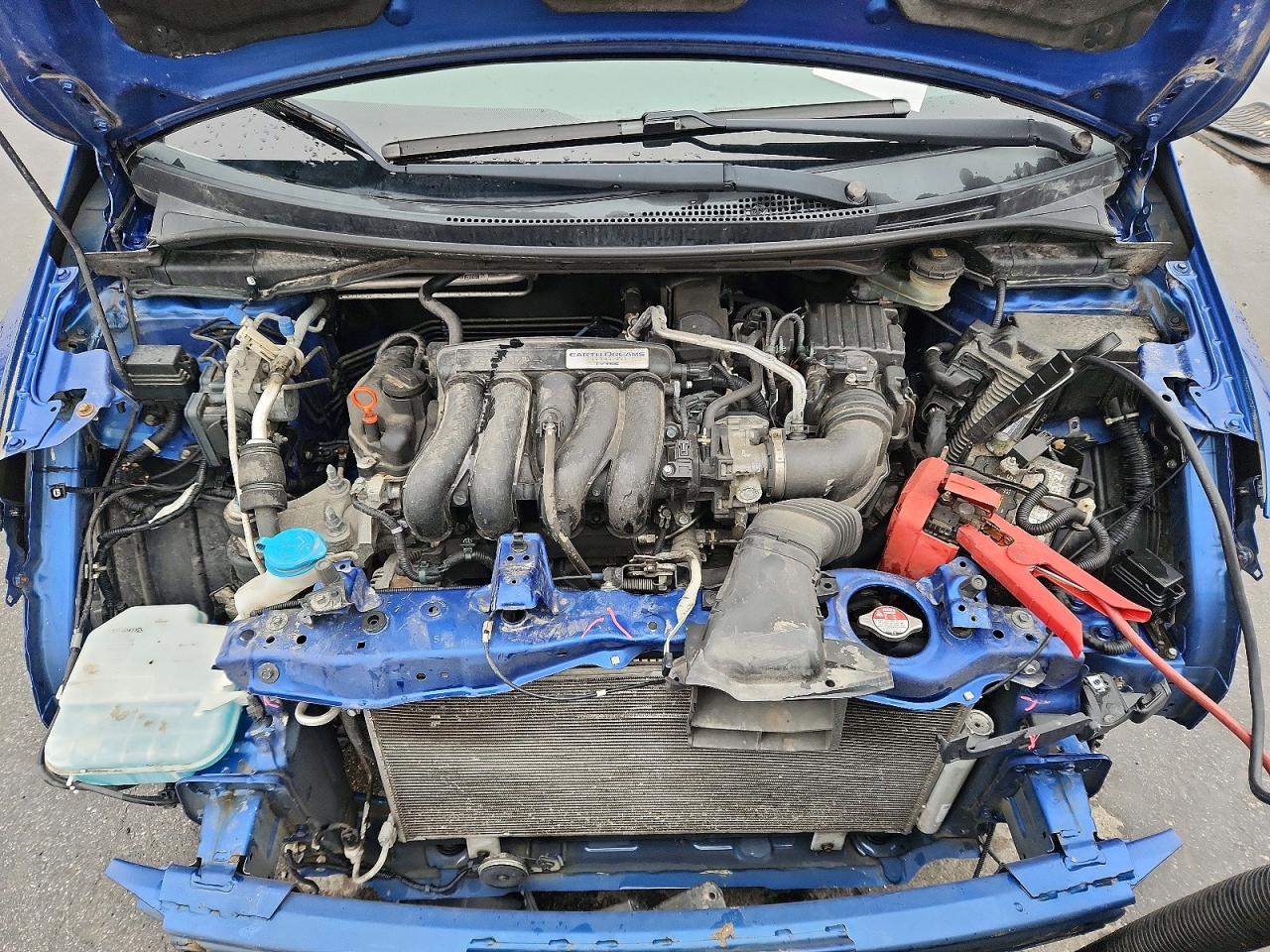 2015 Honda Fit Ex Blue vin: 3HGGK5H88FM740533