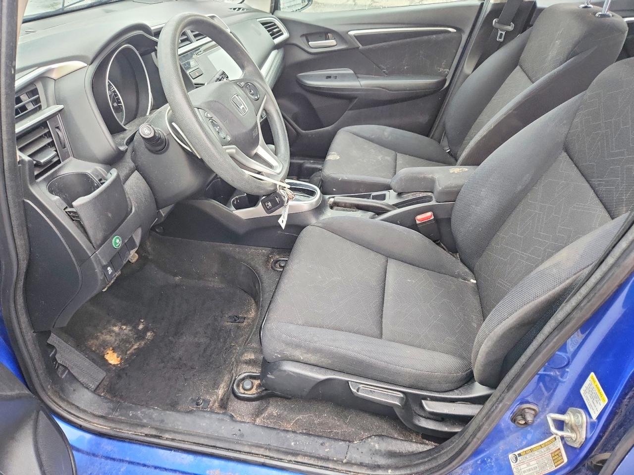 2015 Honda Fit Ex Blue vin: 3HGGK5H88FM740533