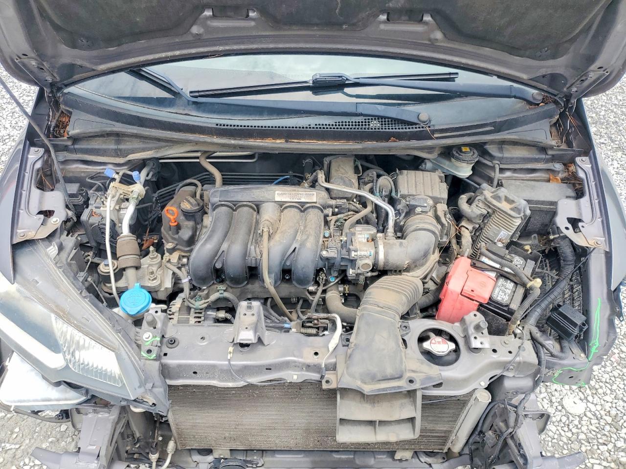 2015 Honda Fit Ex Серый vin: 3HGGK5H88FM754948