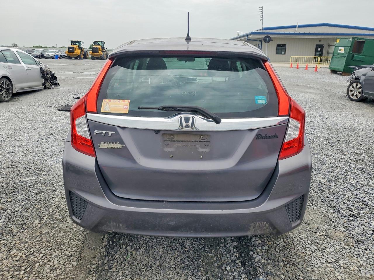 2015 Honda Fit Ex Серый vin: 3HGGK5H88FM754948