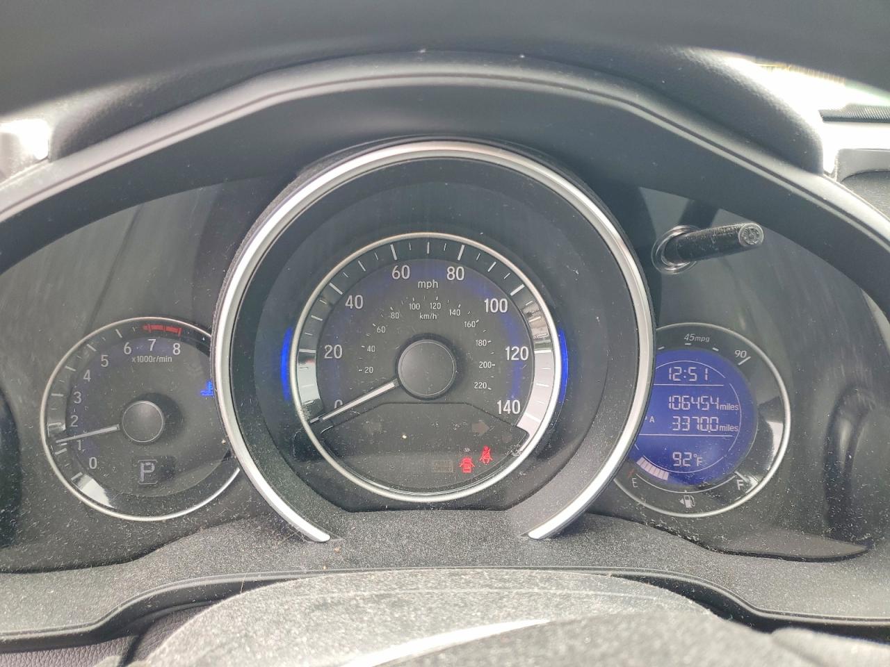 2015 Honda Fit Ex Серый vin: 3HGGK5H88FM754948