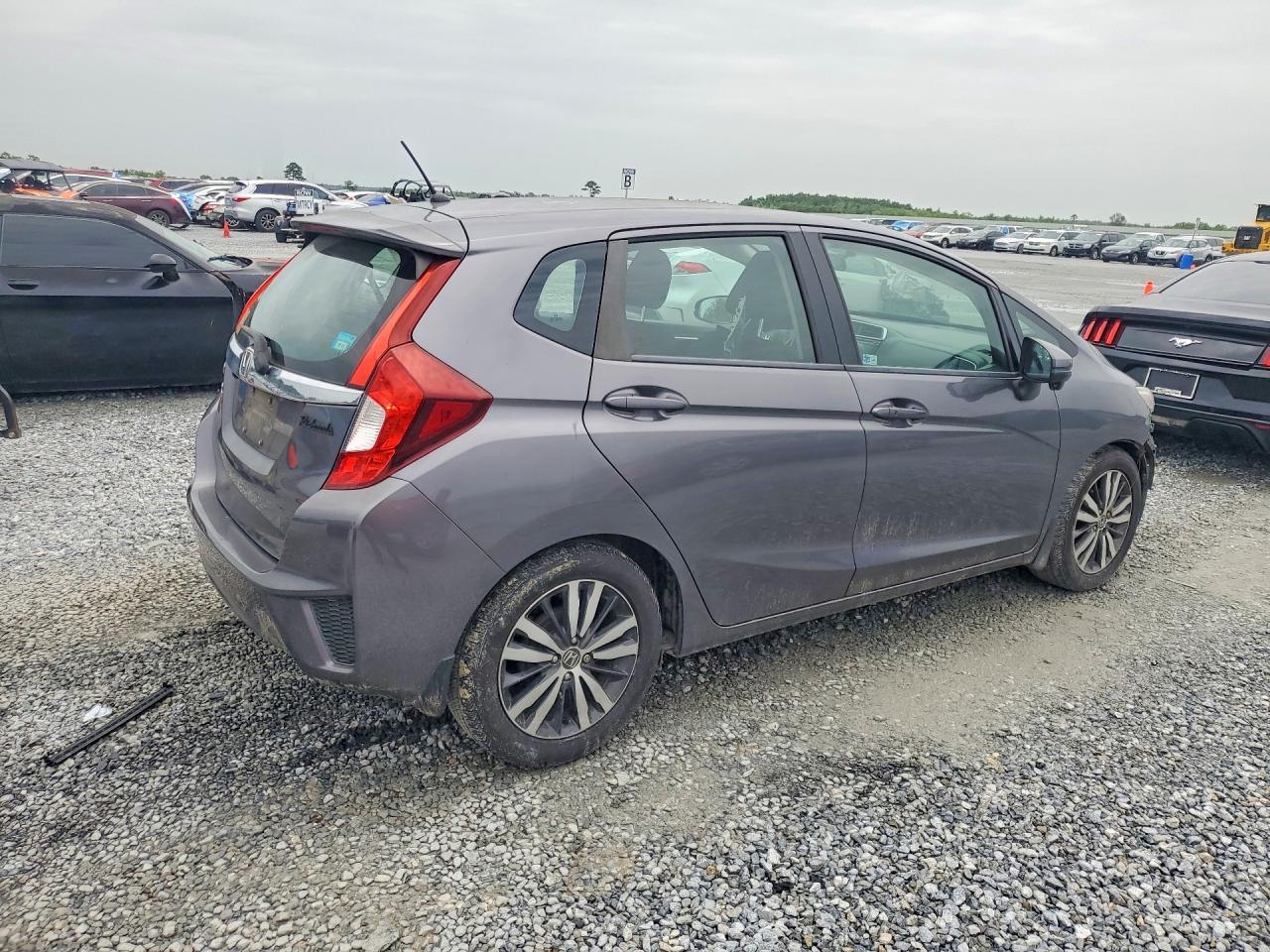 2015 Honda Fit Ex Серый vin: 3HGGK5H88FM754948