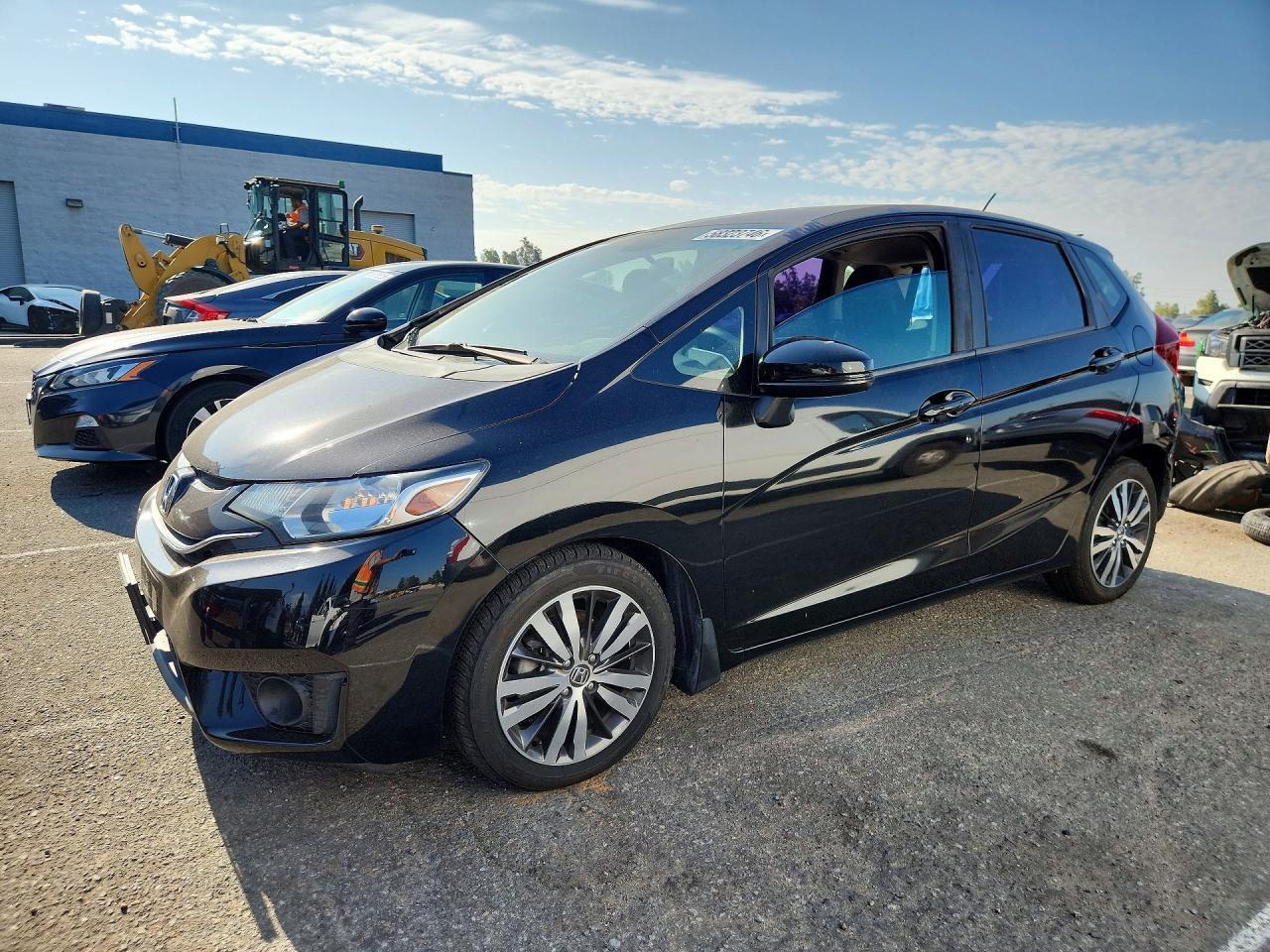 2015 Honda Fit Ex Black vin: 3HGGK5H88FM762693