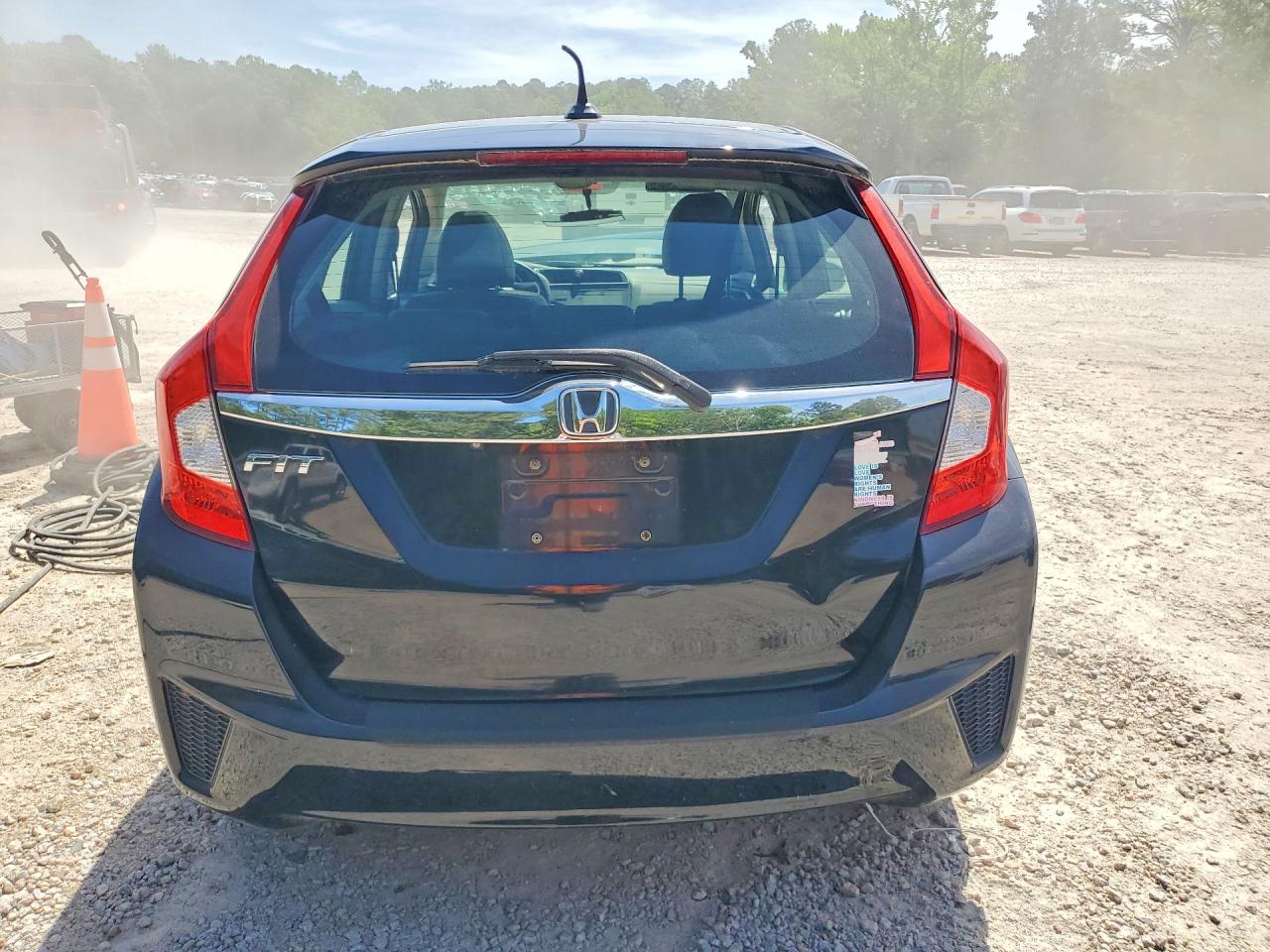 2015 Honda Fit Ex Черный vin: 3HGGK5H88FM770406