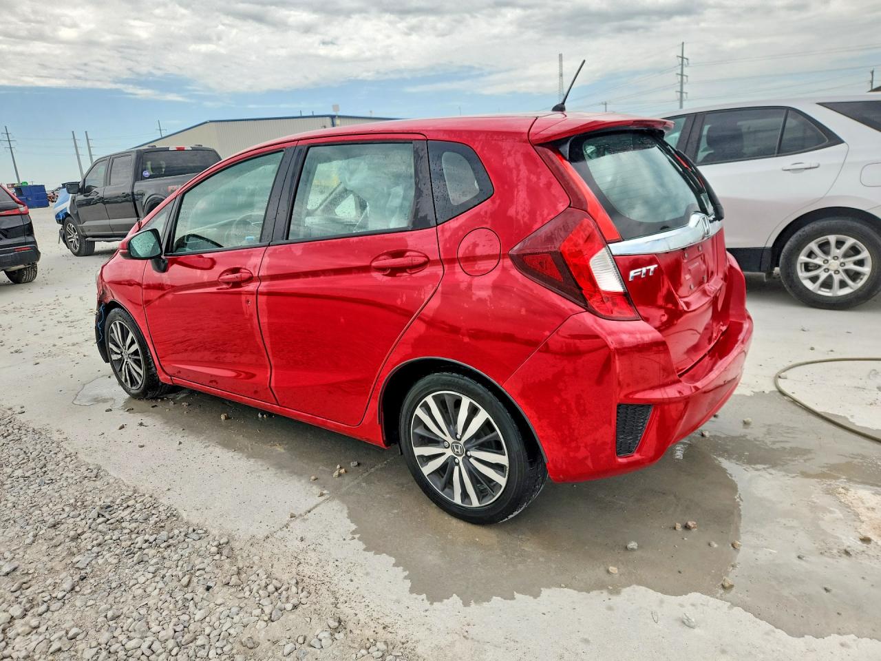 2015 Honda Fit Ex Красный vin: 3HGGK5H88FM774584