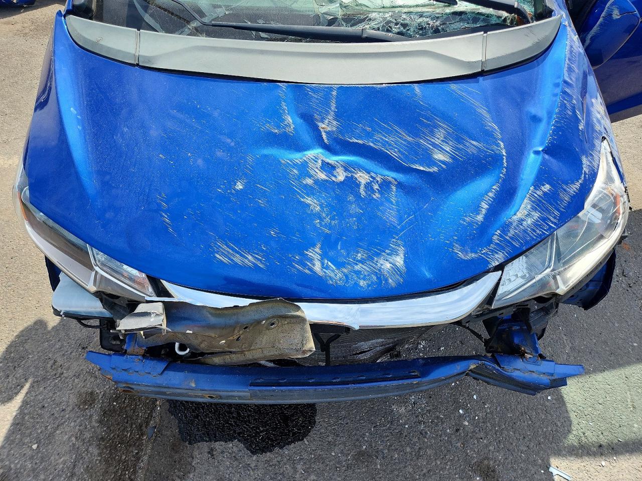 2019 Honda Fit Ex Синий vin: 3HGGK5H88KM739070