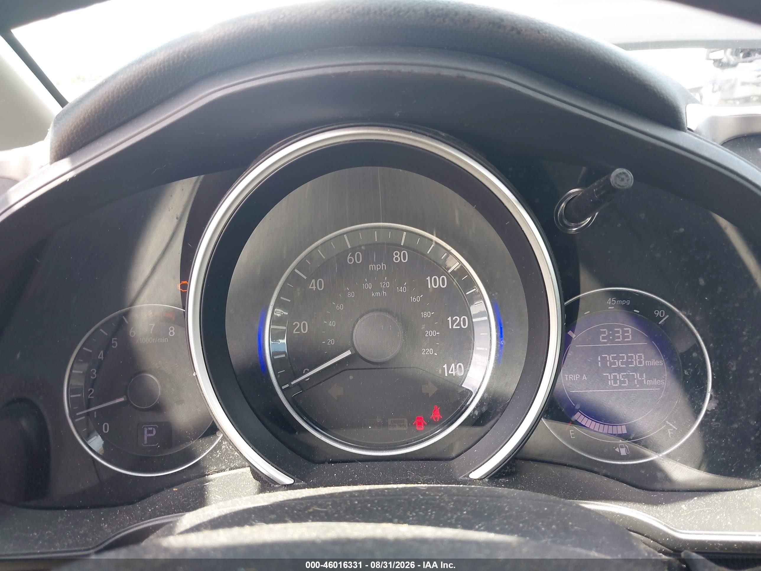 2015 Honda Fit Ex/ex-l Silver vin: 3HGGK5H89FM703152