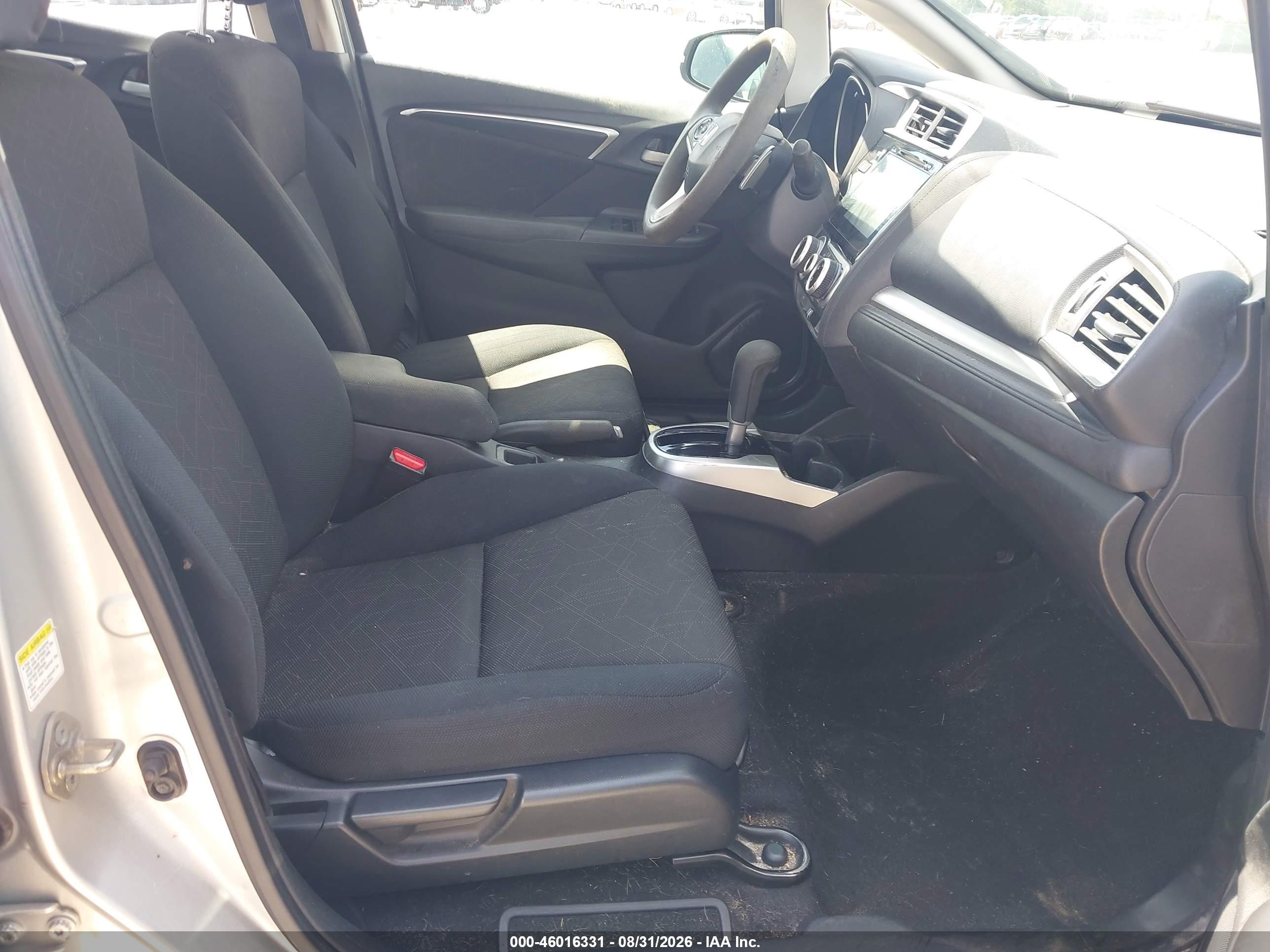 2015 Honda Fit Ex/ex-l Silver vin: 3HGGK5H89FM703152
