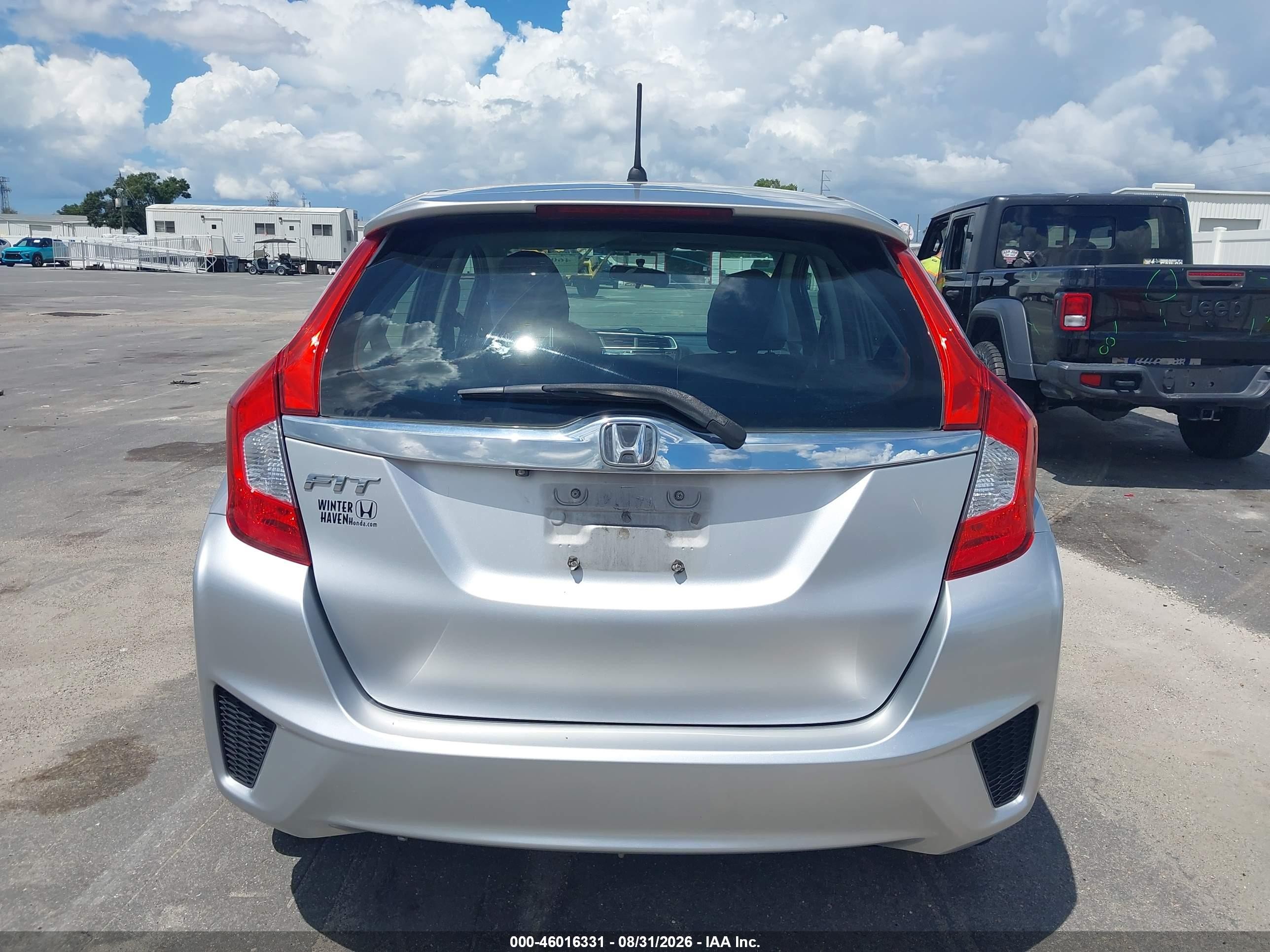 2015 Honda Fit Ex/ex-l Silver vin: 3HGGK5H89FM703152