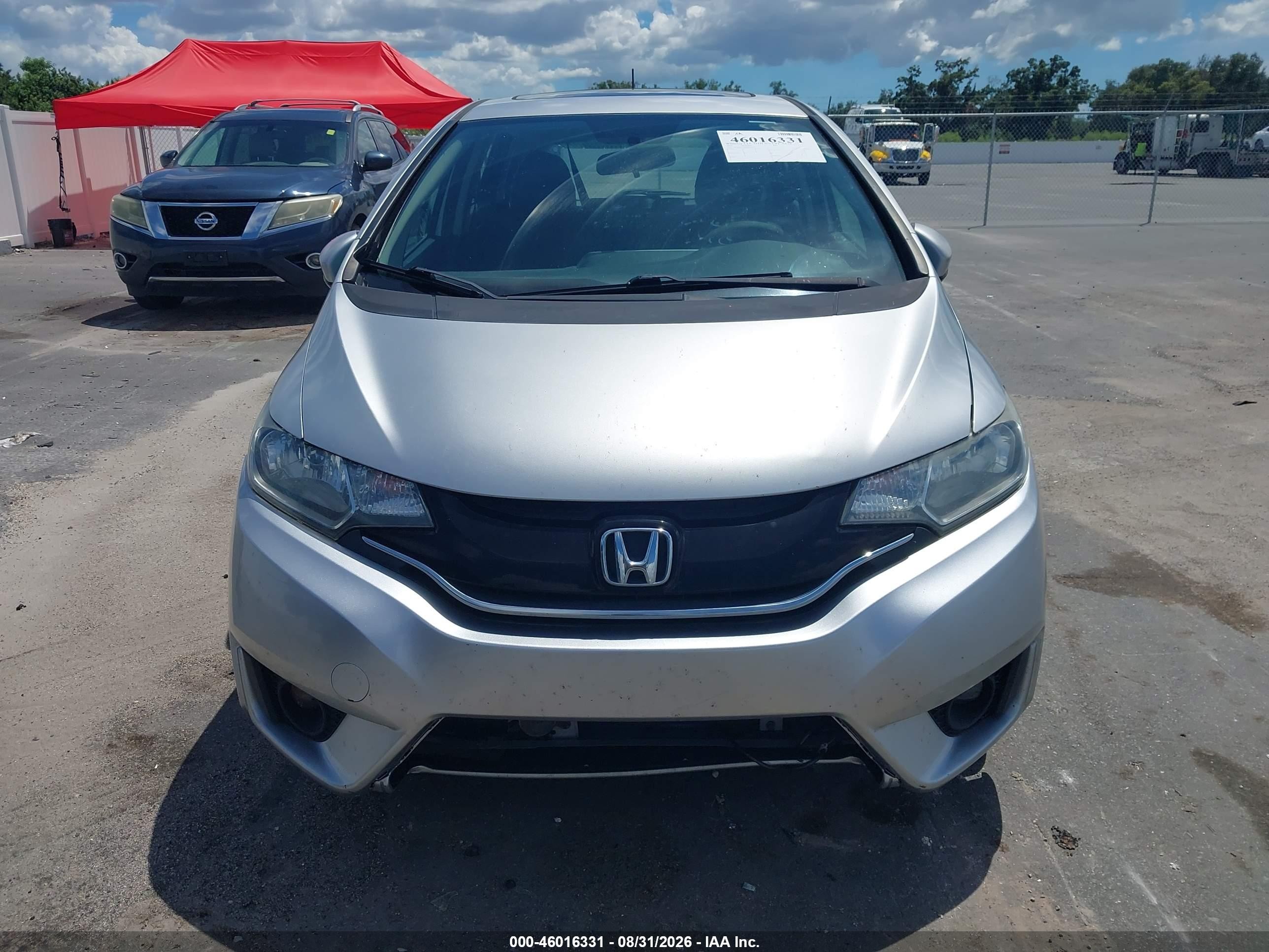 2015 Honda Fit Ex/ex-l Silver vin: 3HGGK5H89FM703152