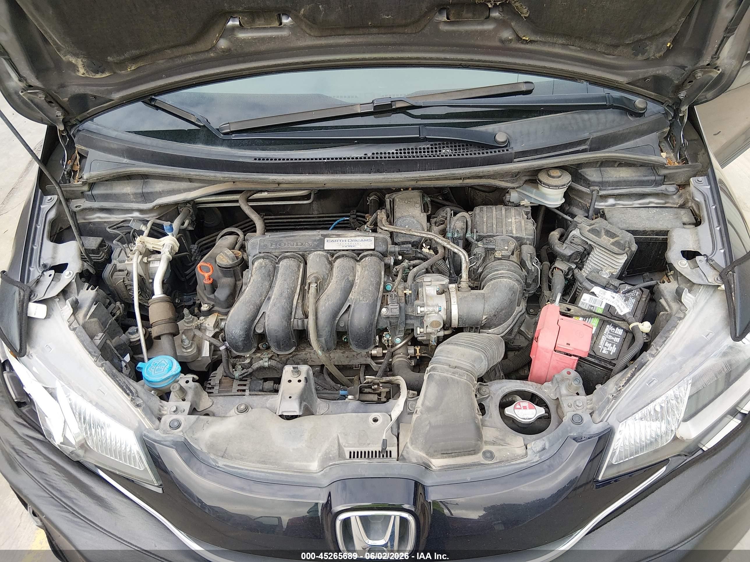 2015 Honda Fit Ex/ex-l Gray vin: 3HGGK5H89FM705905