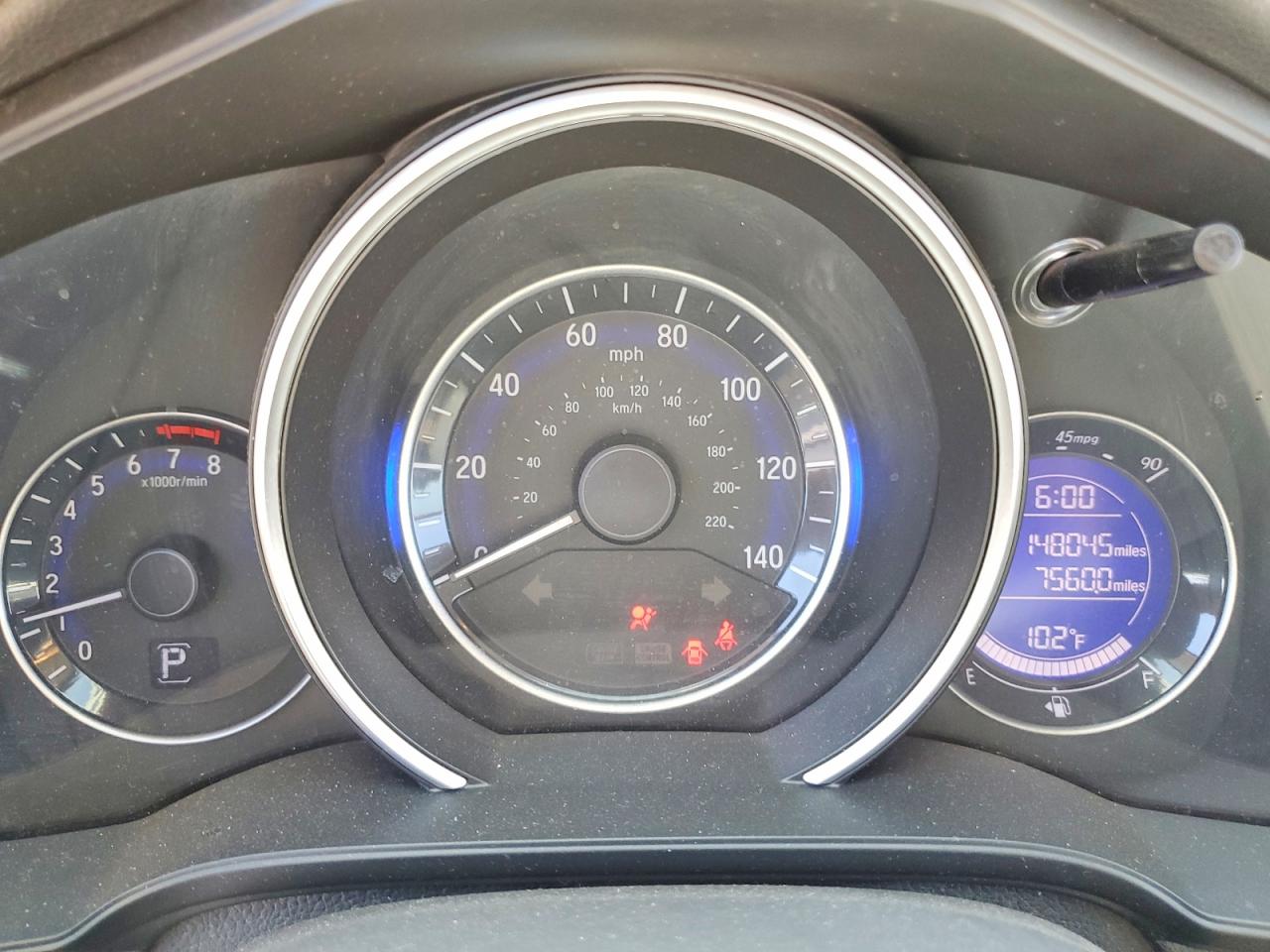2015 Honda Fit Ex Gray vin: 3HGGK5H89FM705953