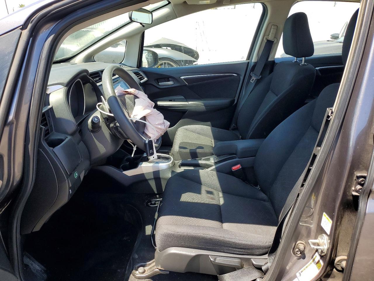 2015 Honda Fit Ex Gray vin: 3HGGK5H89FM705953