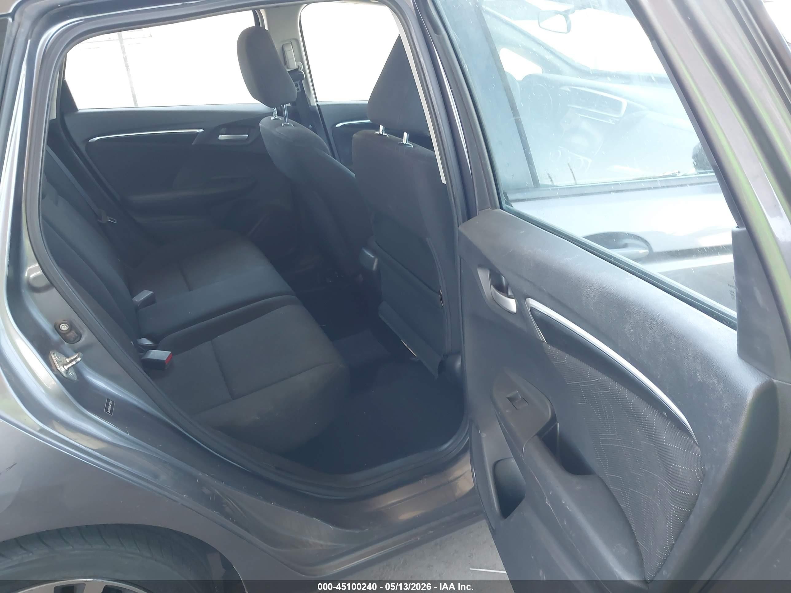2015 Honda Fit Ex/ex-l Gray vin: 3HGGK5H89FM712949