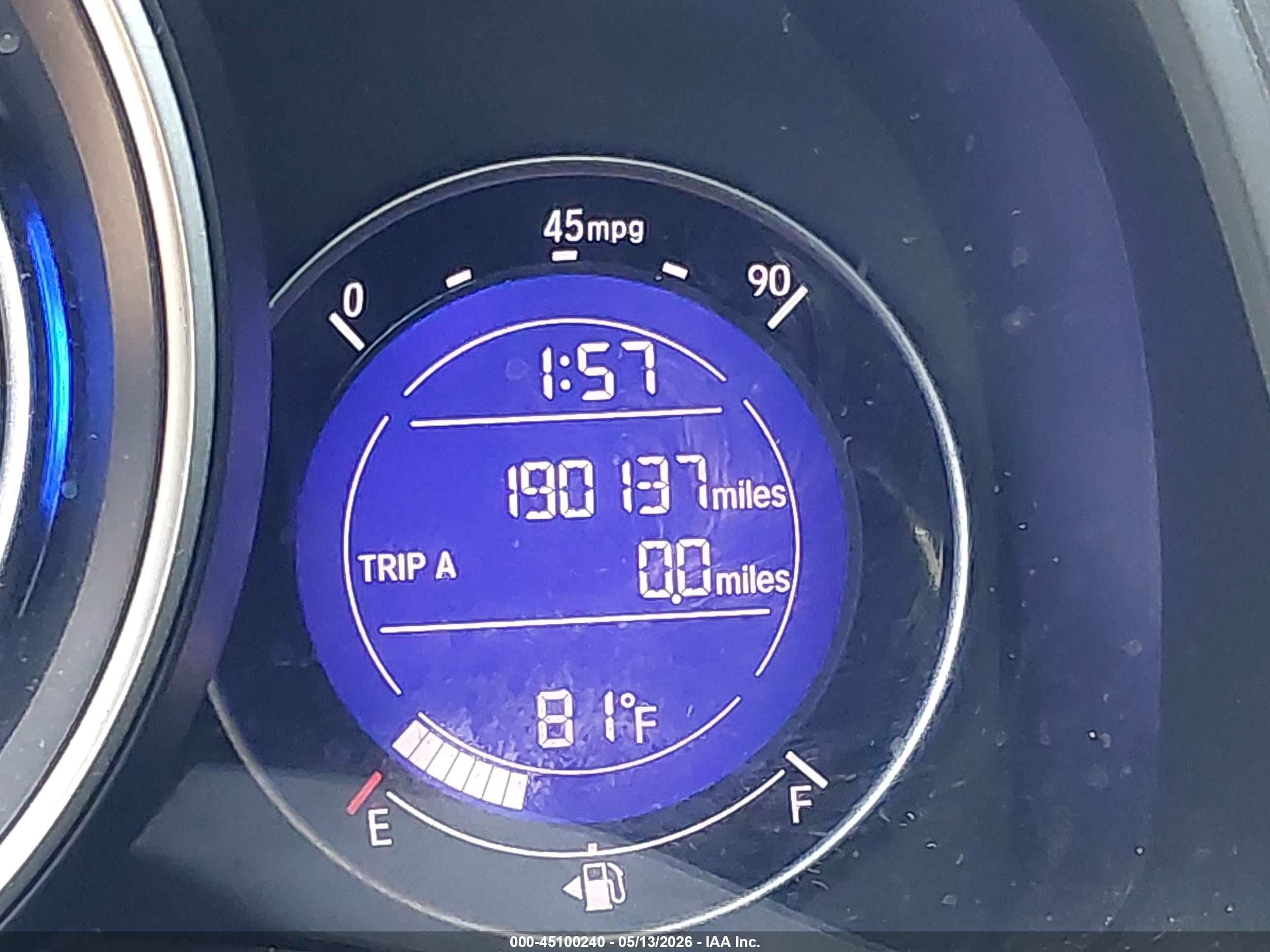 2015 Honda Fit Ex/ex-l Gray vin: 3HGGK5H89FM712949
