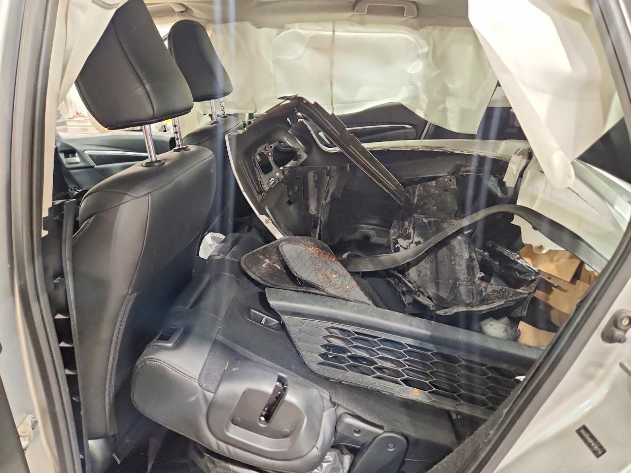 2015 Honda Fit Ex Серебряный vin: 3HGGK5H89FM730710