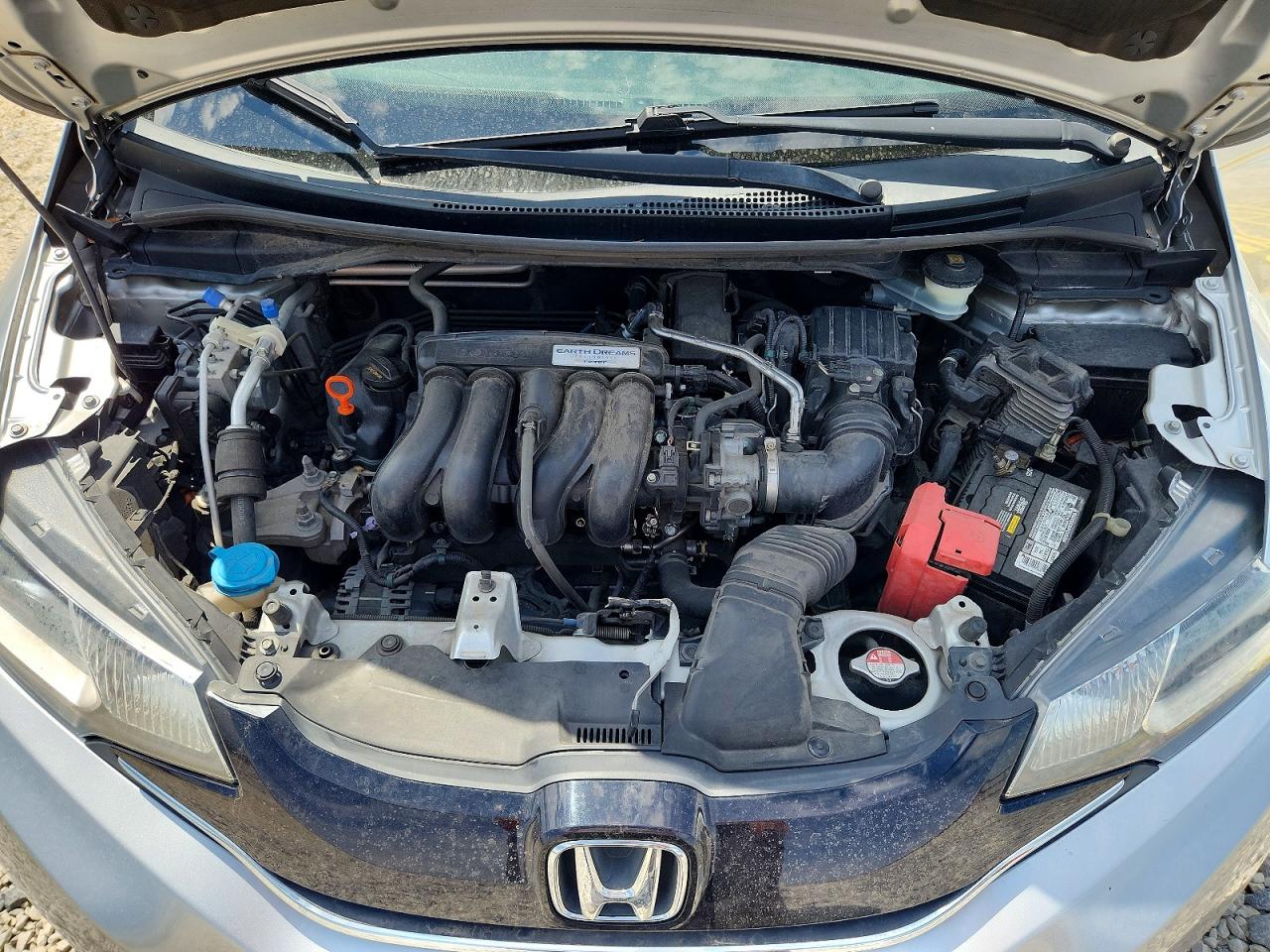 2015 Honda Fit Ex Серебряный vin: 3HGGK5H89FM737687