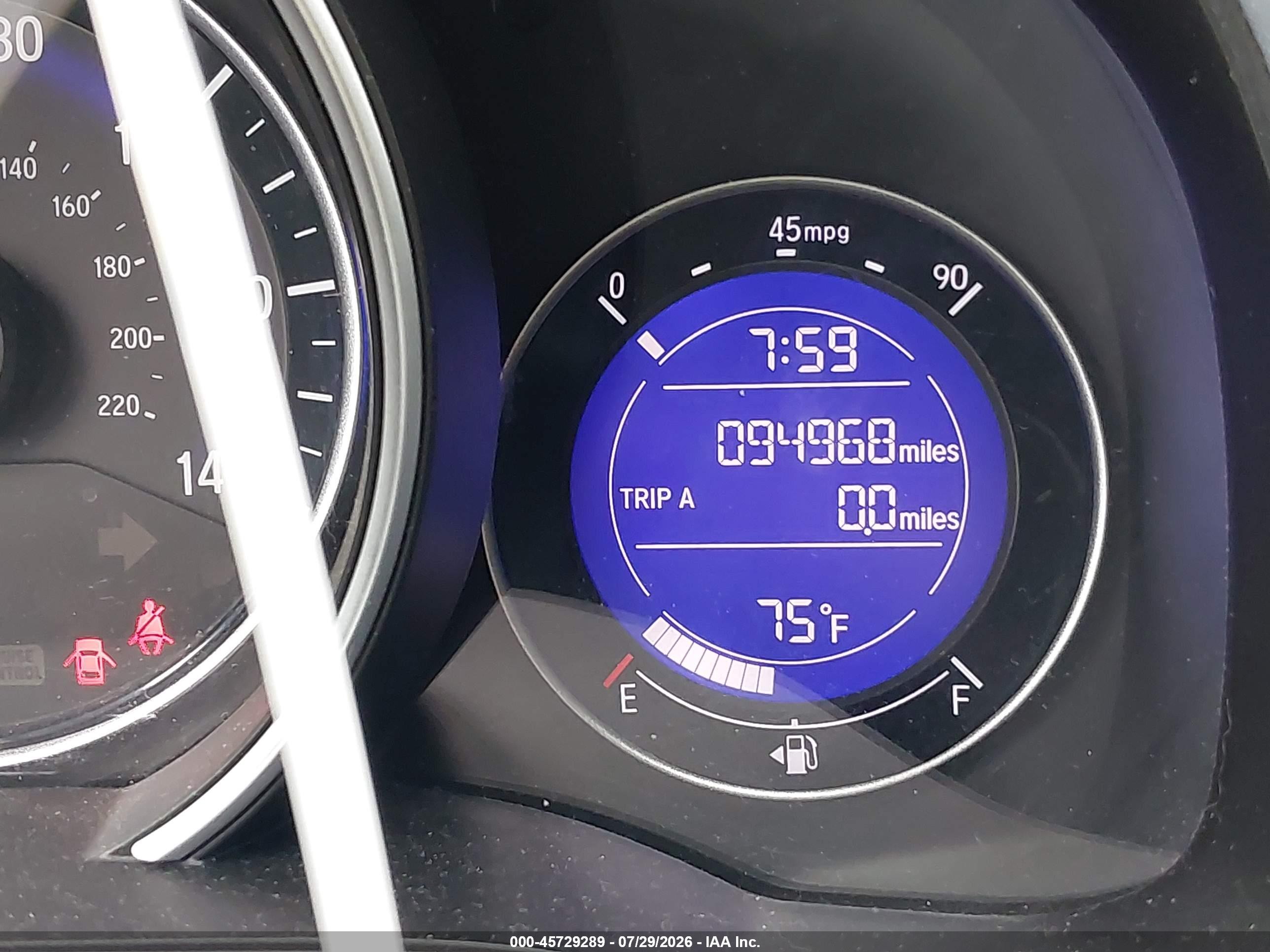 2015 Honda Fit Ex/ex-l White vin: 3HGGK5H89FM757552