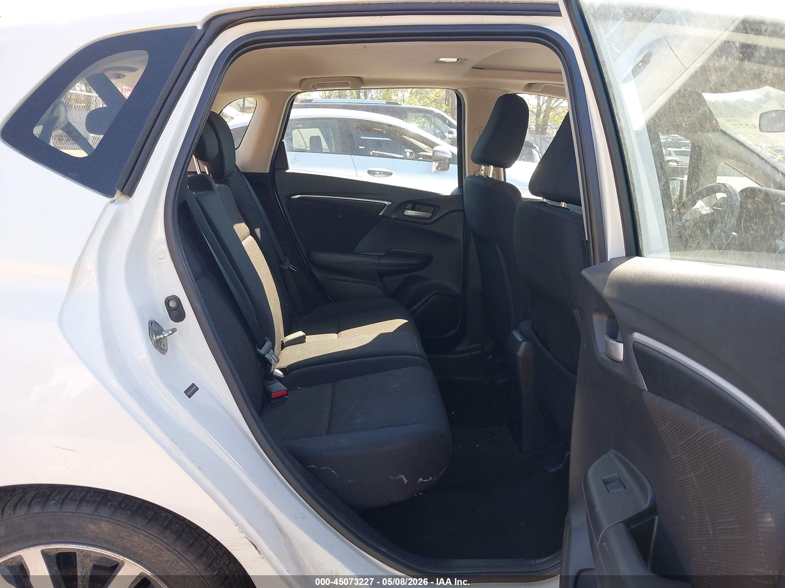 2015 Honda Fit Ex/ex-l Белый vin: 3HGGK5H89FM759897