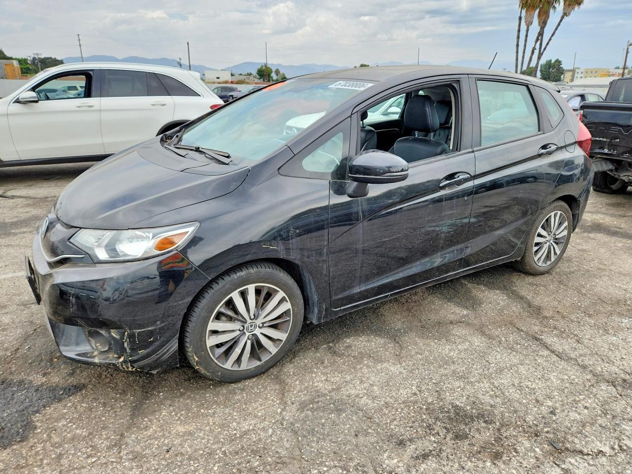 2015 Honda Fit Ex Black vin: 3HGGK5H89FM762928