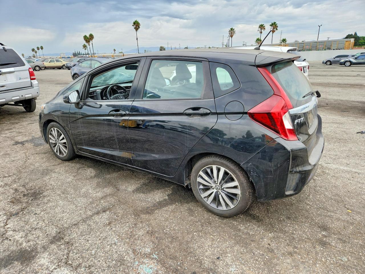 2015 Honda Fit Ex Black vin: 3HGGK5H89FM762928