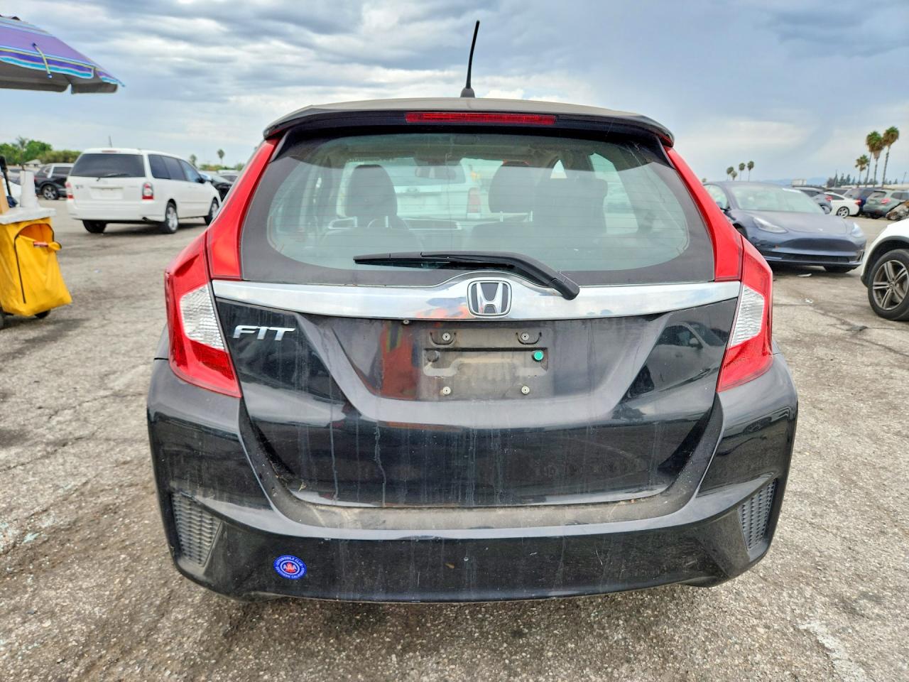 2015 Honda Fit Ex Black vin: 3HGGK5H89FM762928