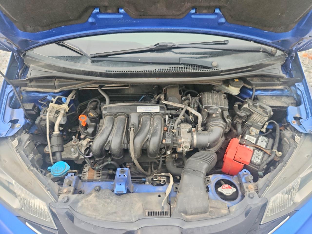 2015 Honda Fit Ex Blue vin: 3HGGK5H89FM763948