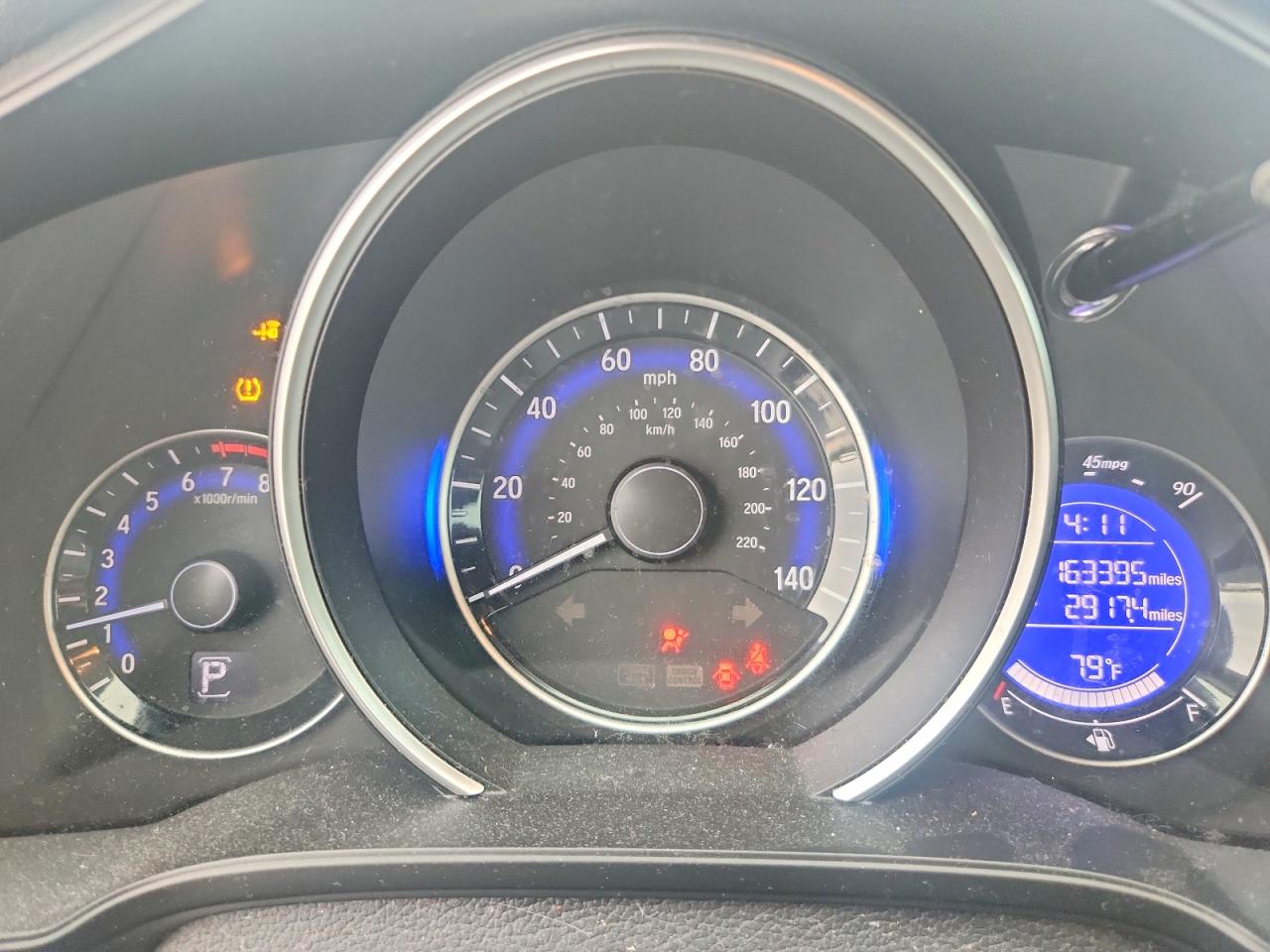 2015 Honda Fit Ex Blue vin: 3HGGK5H89FM763948