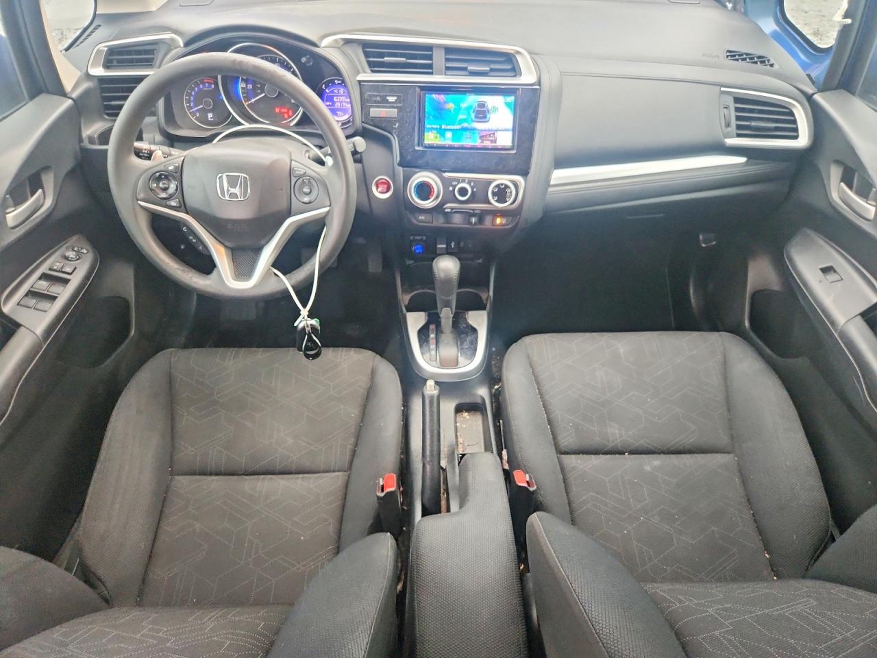 2015 Honda Fit Ex Blue vin: 3HGGK5H89FM763948