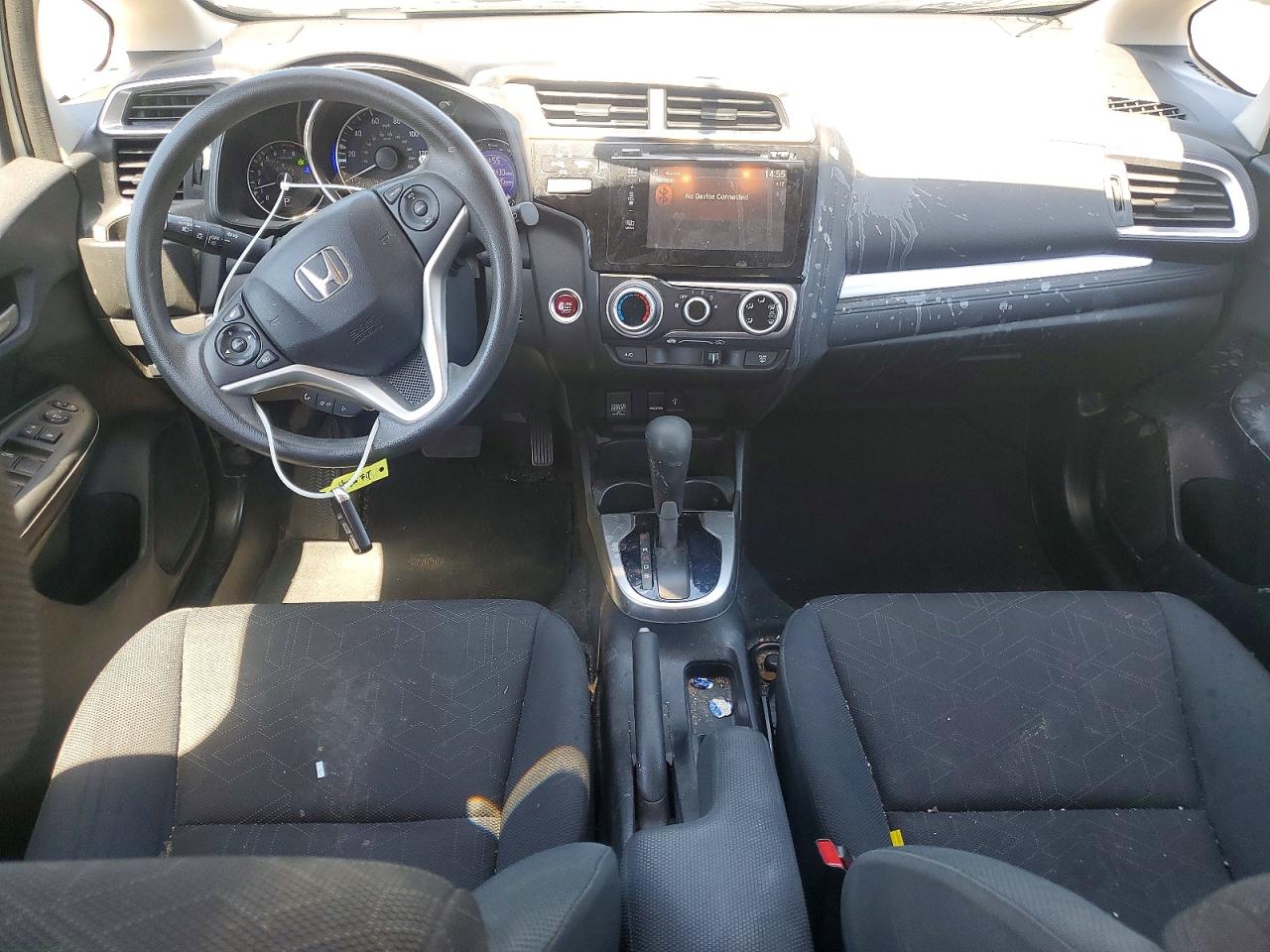 2015 Honda Fit Ex White vin: 3HGGK5H89FM765540