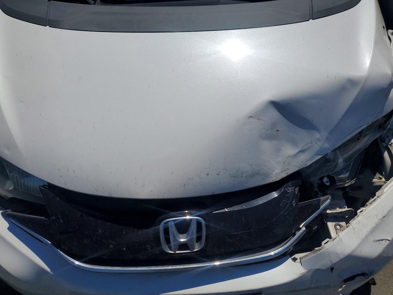 2015 Honda Fit Ex White vin: 3HGGK5H89FM765540