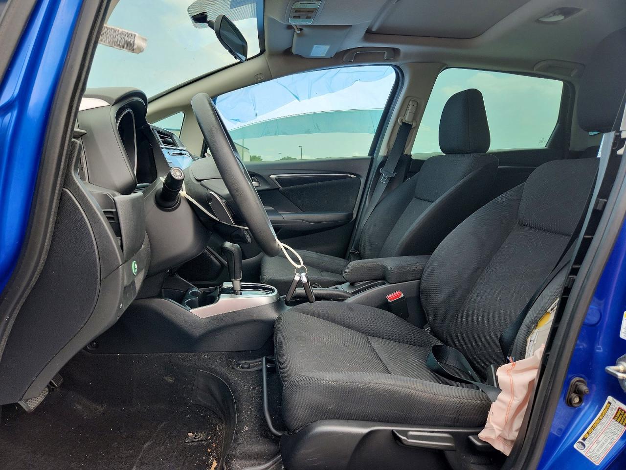 2015 Honda Fit Ex Blue vin: 3HGGK5H89FM767269