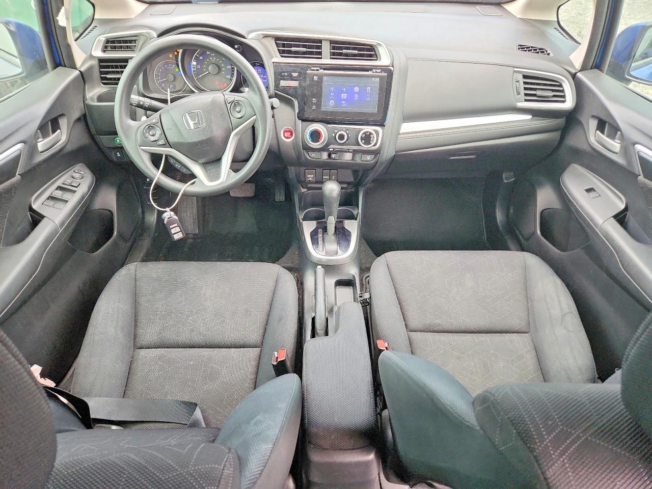 2015 Honda Fit Ex Blue vin: 3HGGK5H89FM767269