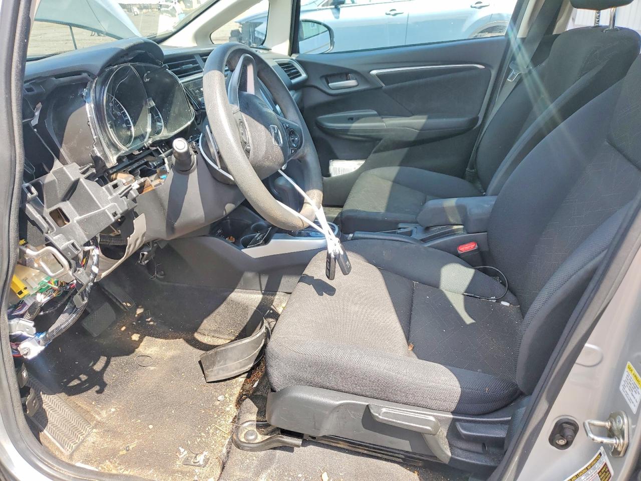2015 Honda Fit Ex Silver vin: 3HGGK5H89FM777008