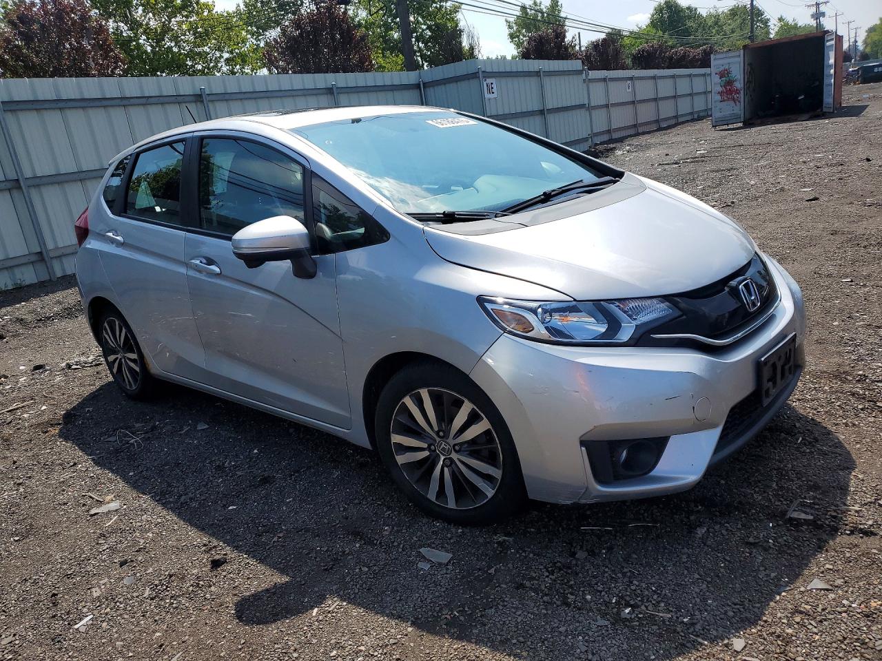 2015 Honda Fit Ex Silver vin: 3HGGK5H89FM777008