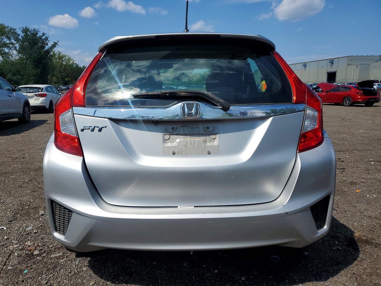 2015 Honda Fit Ex Silver vin: 3HGGK5H89FM777008