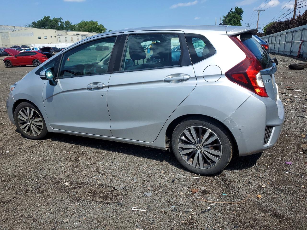 2015 Honda Fit Ex Silver vin: 3HGGK5H89FM777008